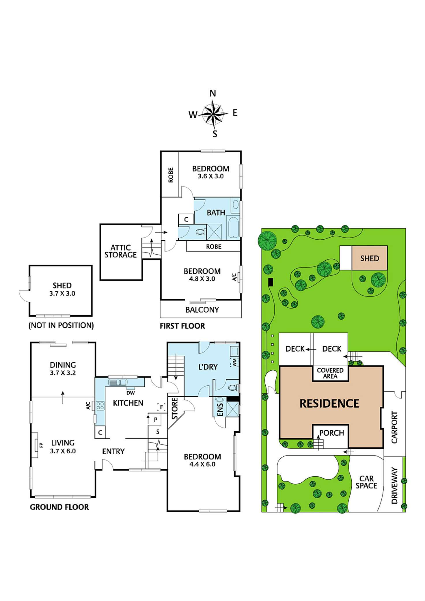 Floorplan of Homely house listing, 17 Bessazile Avenue, Forest Hill VIC 3131