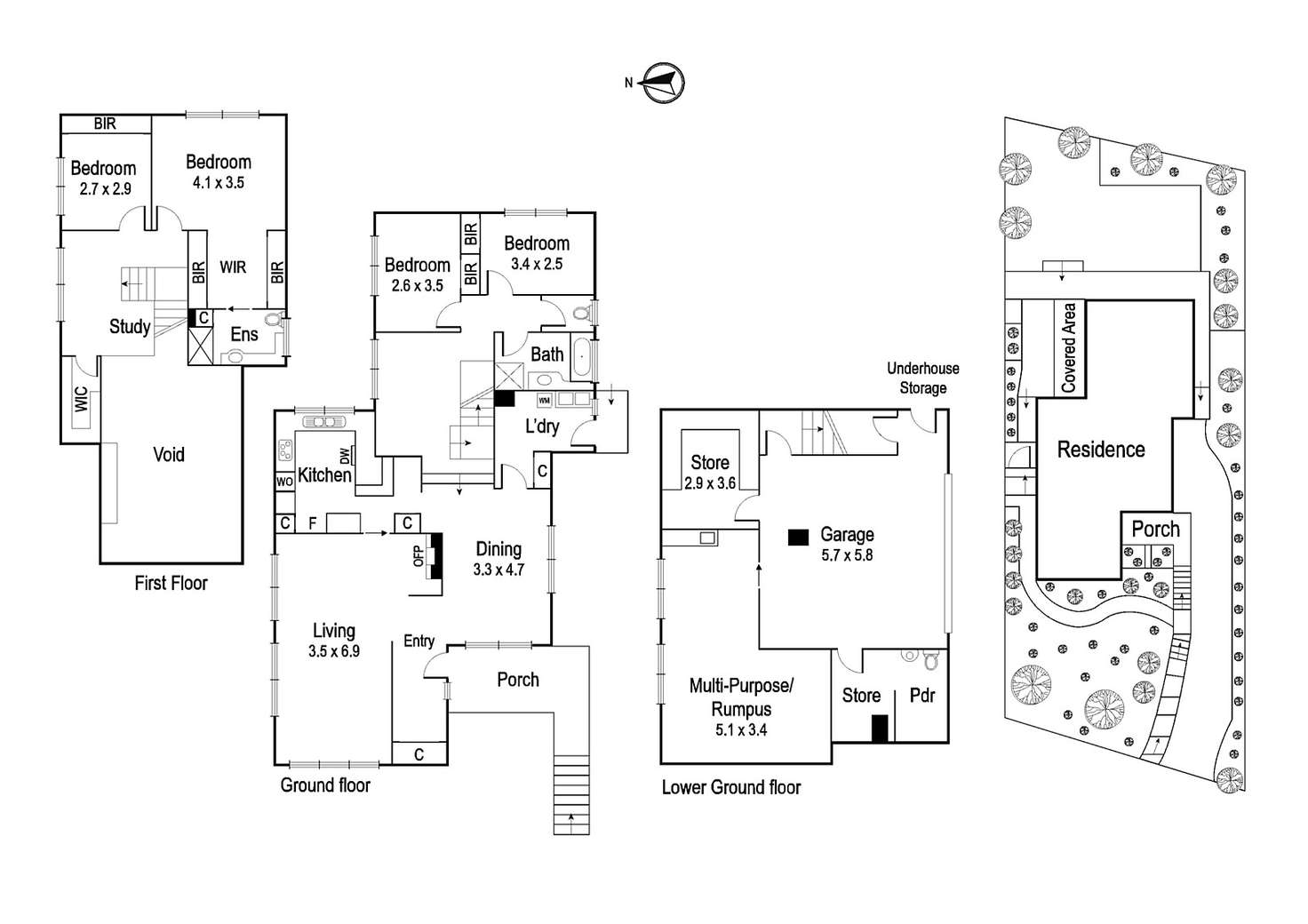 Floorplan of Homely house listing, 85 Graham Road, Viewbank VIC 3084