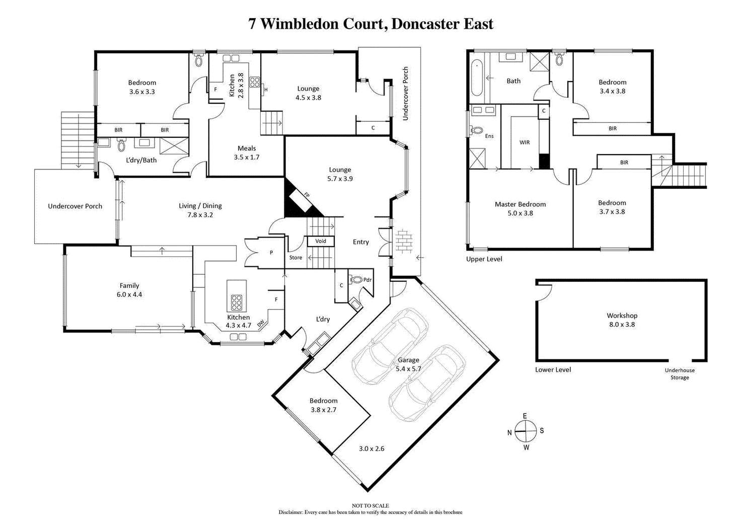 Floorplan of Homely house listing, 7 Wimbledon Court, Doncaster East VIC 3109