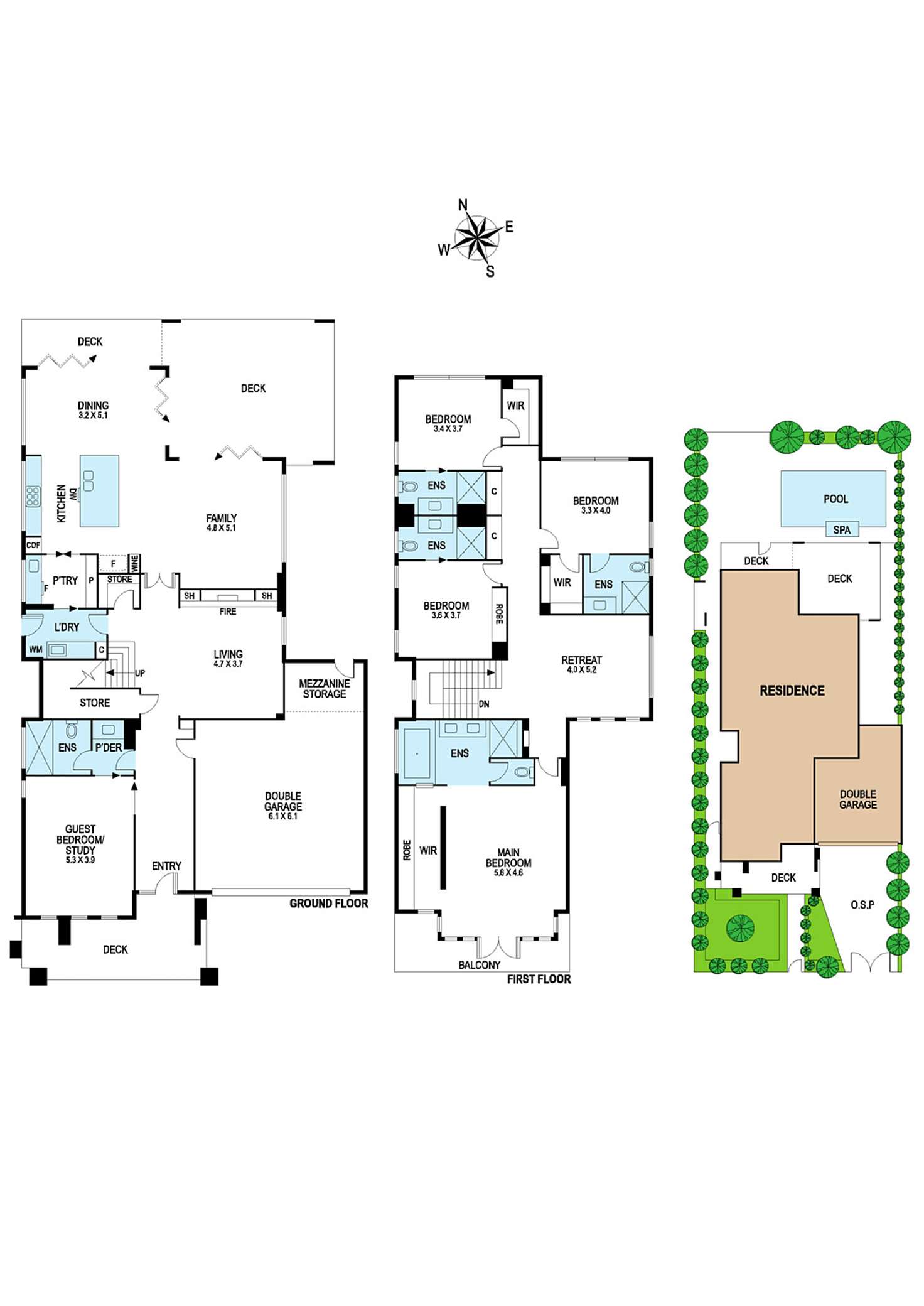 Floorplan of Homely house listing, 5 Namron Street, Bentleigh East VIC 3165