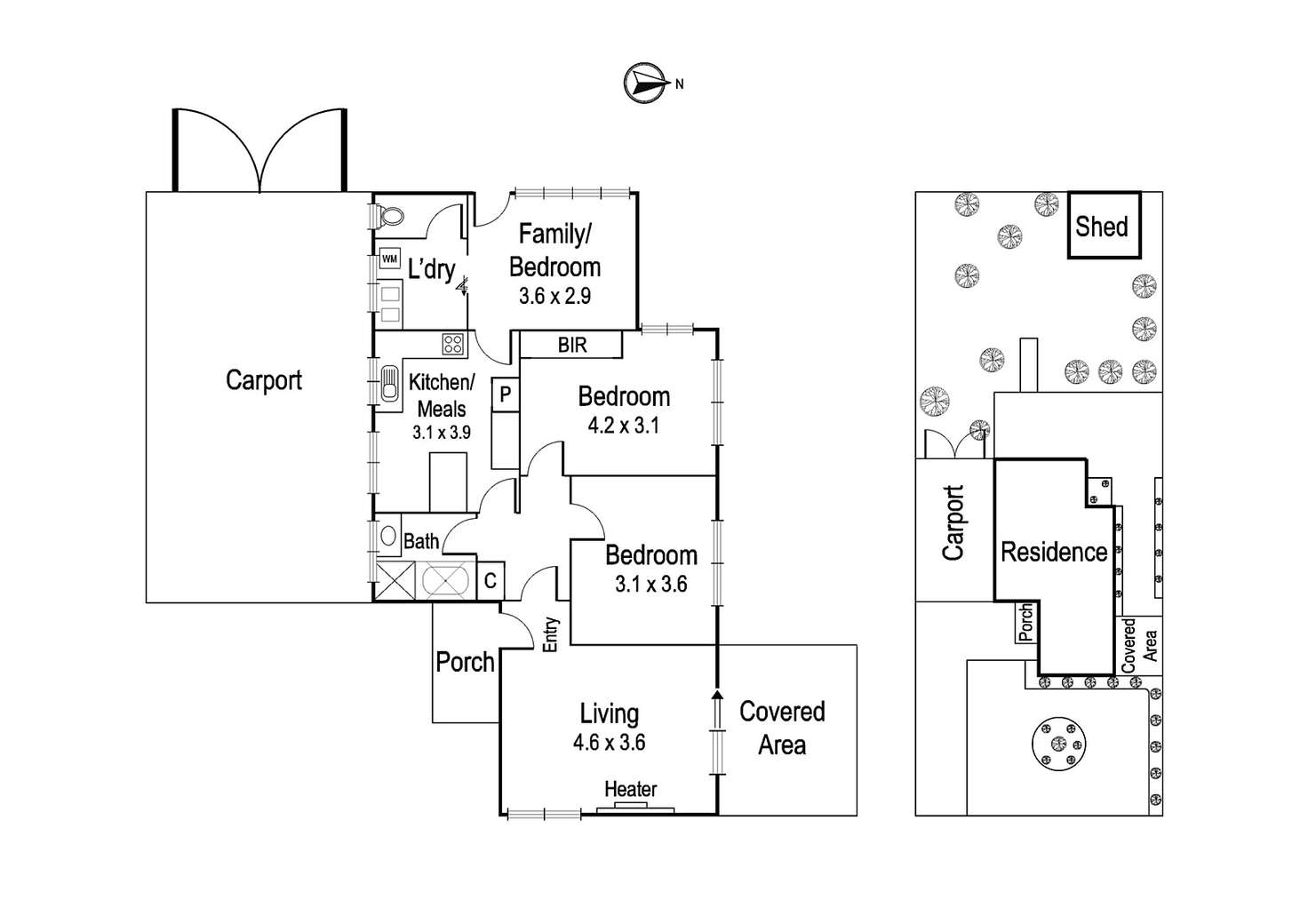 Floorplan of Homely house listing, 9 Lawson Parade, Heidelberg Heights VIC 3081