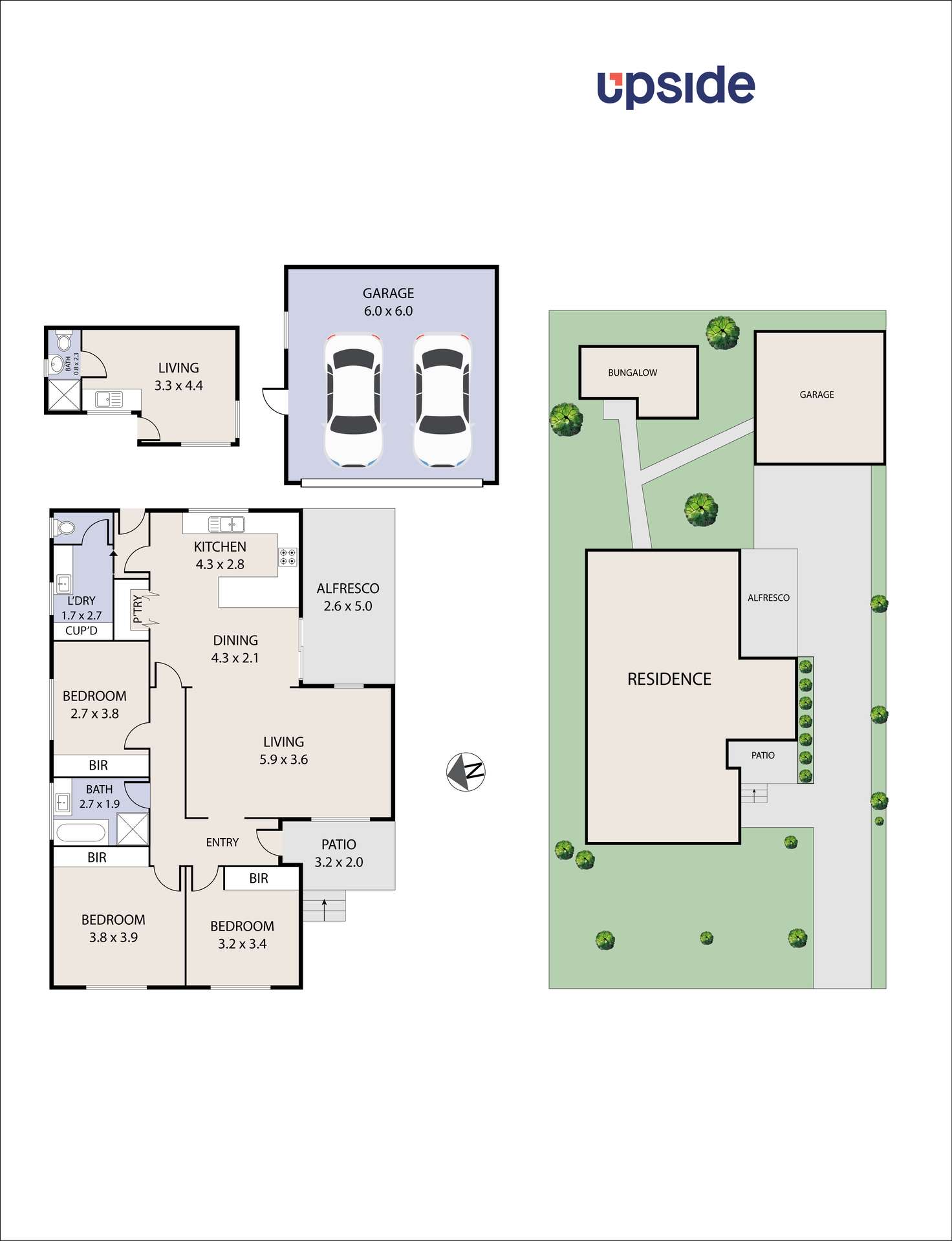 Floorplan of Homely house listing, 24 Ladd Street, Watsonia VIC 3087