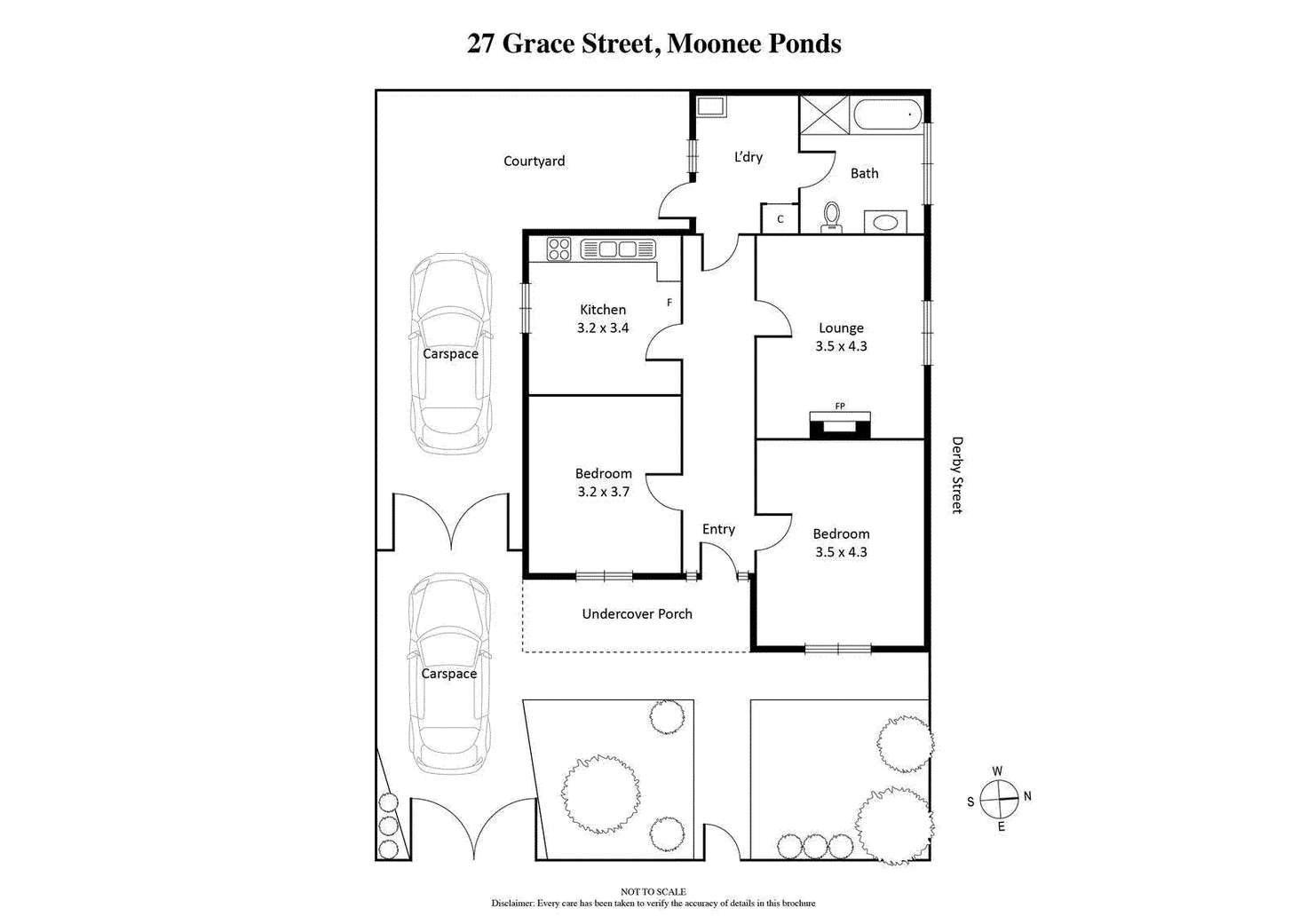 Floorplan of Homely house listing, 27 Grace Street, Moonee Ponds VIC 3039