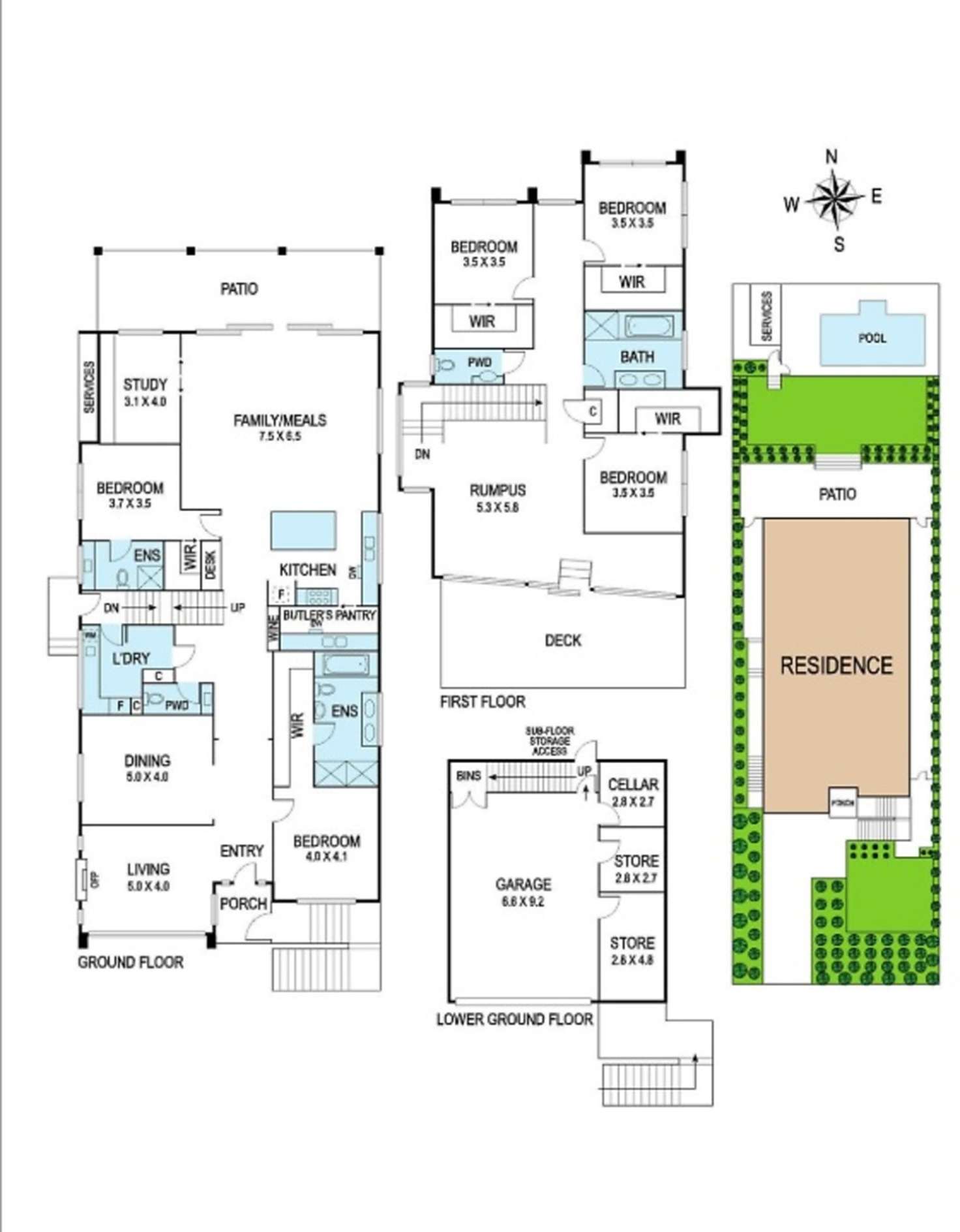 Floorplan of Homely house listing, 14 York Avenue, Ivanhoe East VIC 3079