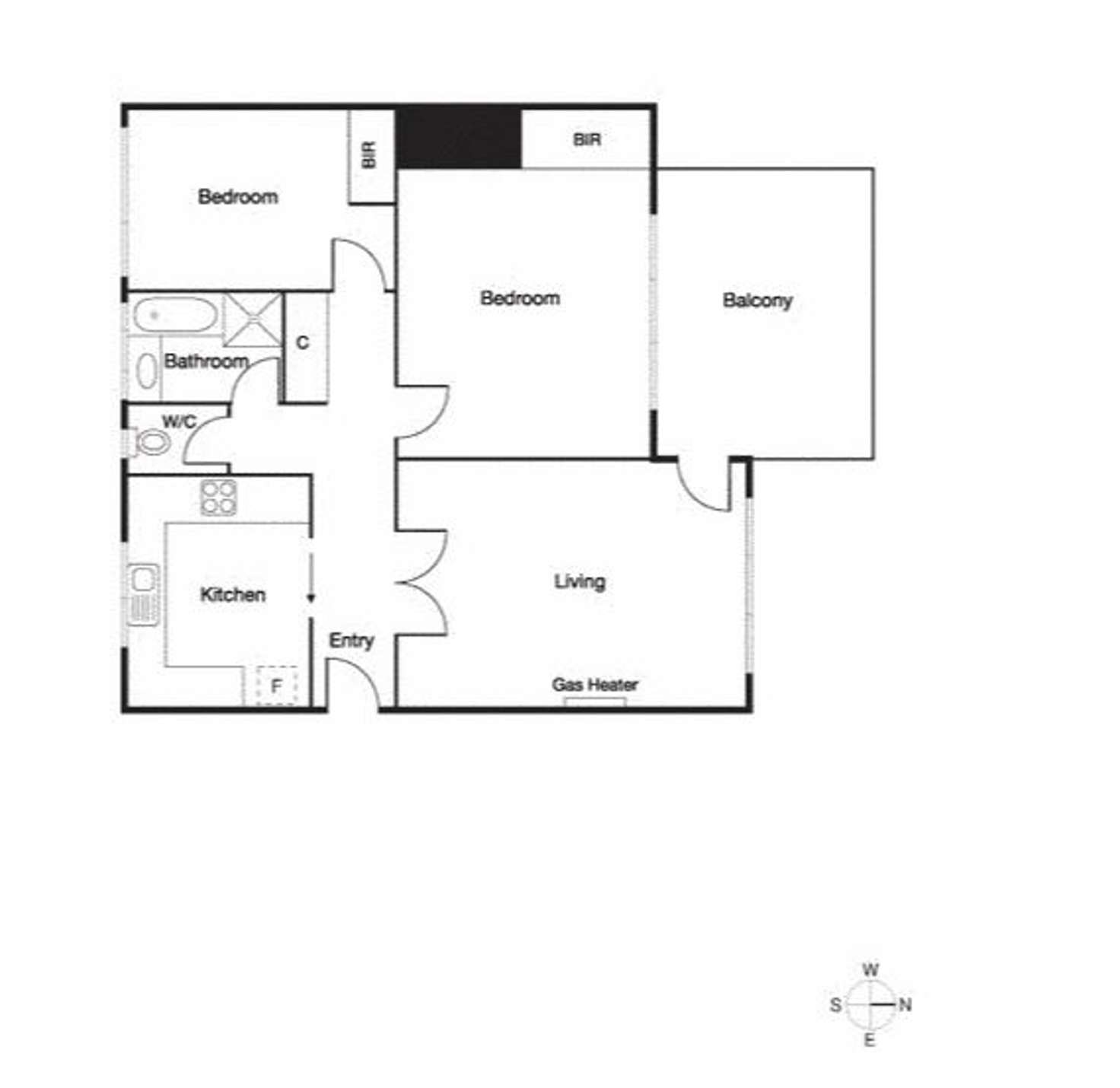 Floorplan of Homely apartment listing, 8/9 Kooyong Road, Caulfield North VIC 3161