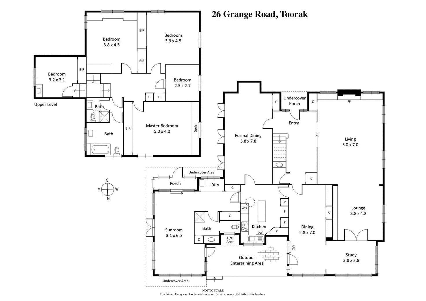 Floorplan of Homely house listing, 26 Grange Road, Toorak VIC 3142