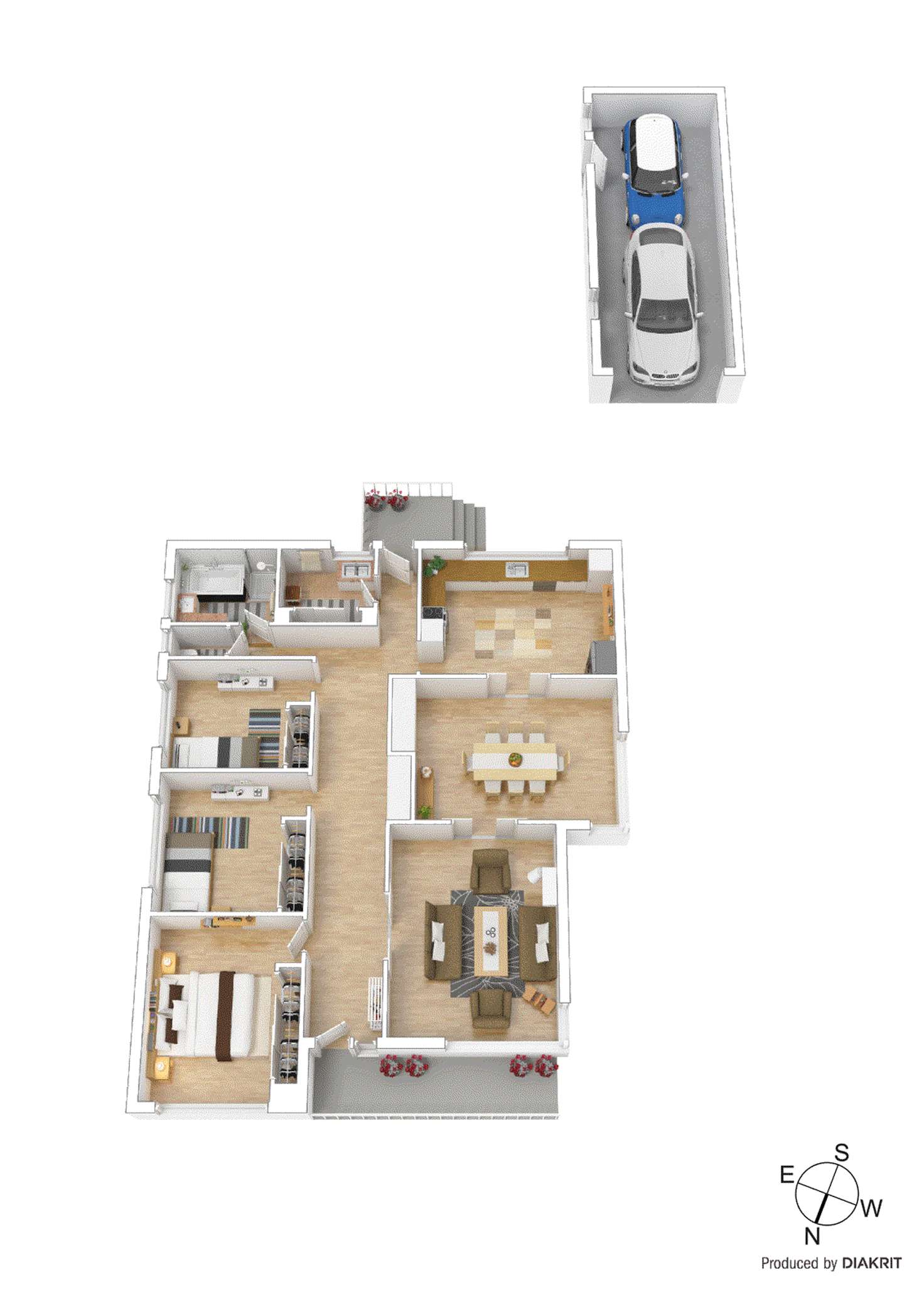 Floorplan of Homely house listing, 4 Strelden Avenue, Oakleigh East VIC 3166