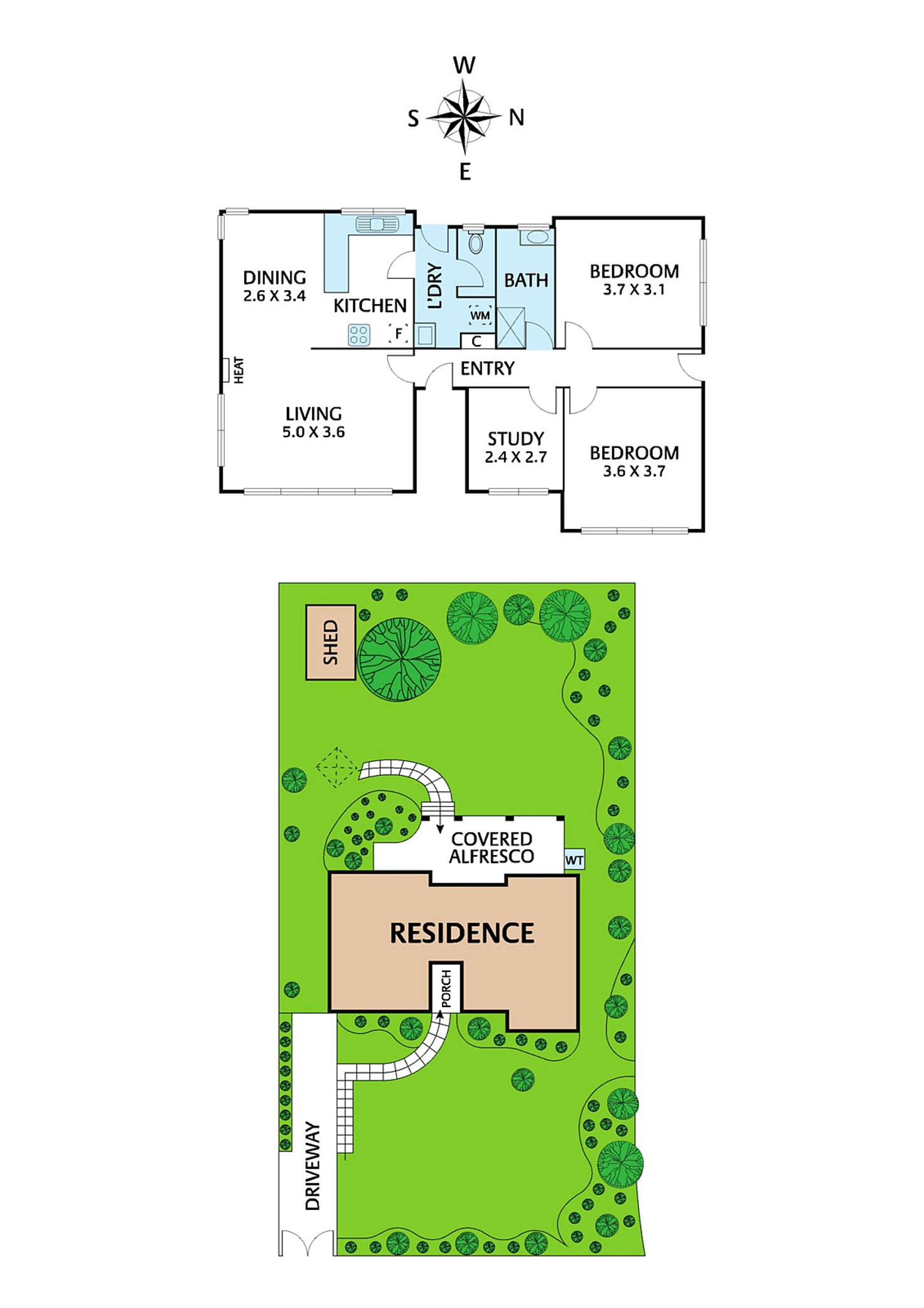 Floorplan of Homely house listing, 38 Donald Street, Blackburn South VIC 3130