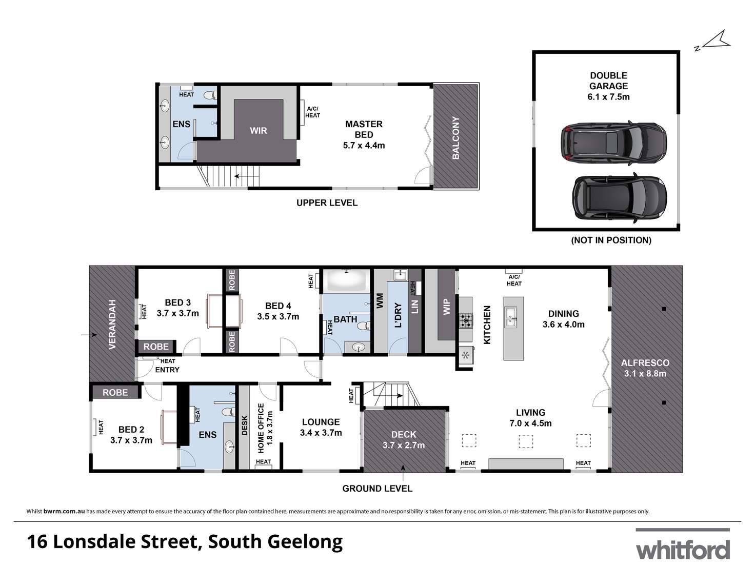 Floorplan of Homely house listing, 16 Lonsdale Street, South Geelong VIC 3220