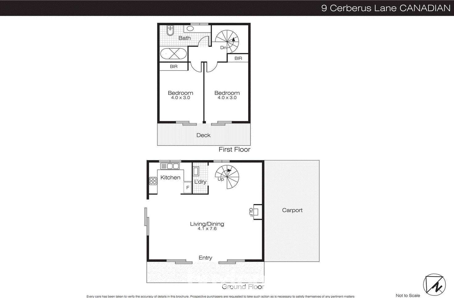 Floorplan of Homely house listing, 9 Cerberus Lane, Canadian VIC 3350