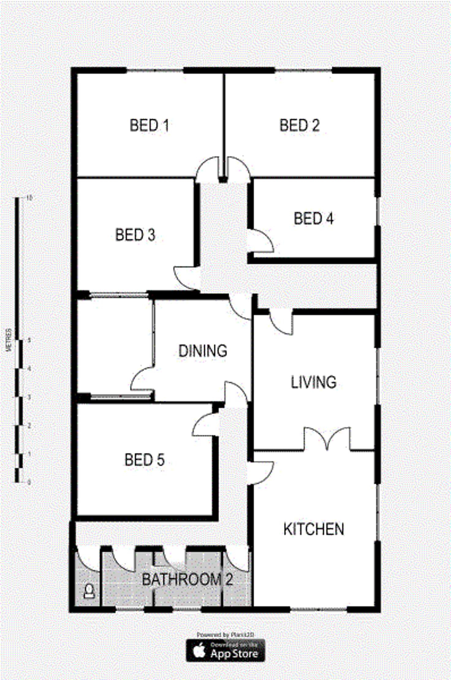 Floorplan of Homely apartment listing, 103A Station Street, Fairfield VIC 3078