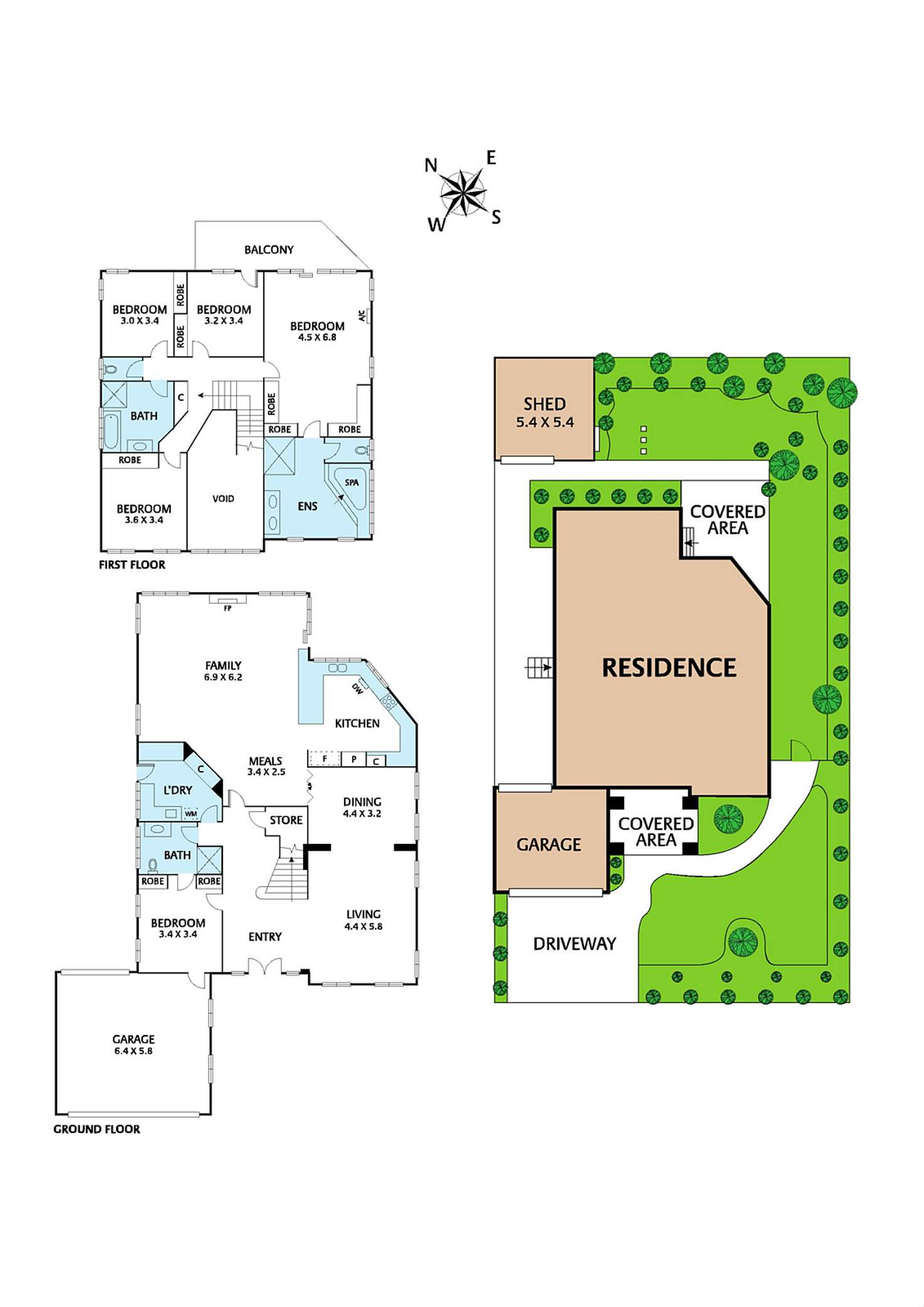 Floorplan of Homely house listing, 133 Hawthorn Road, Forest Hill VIC 3131
