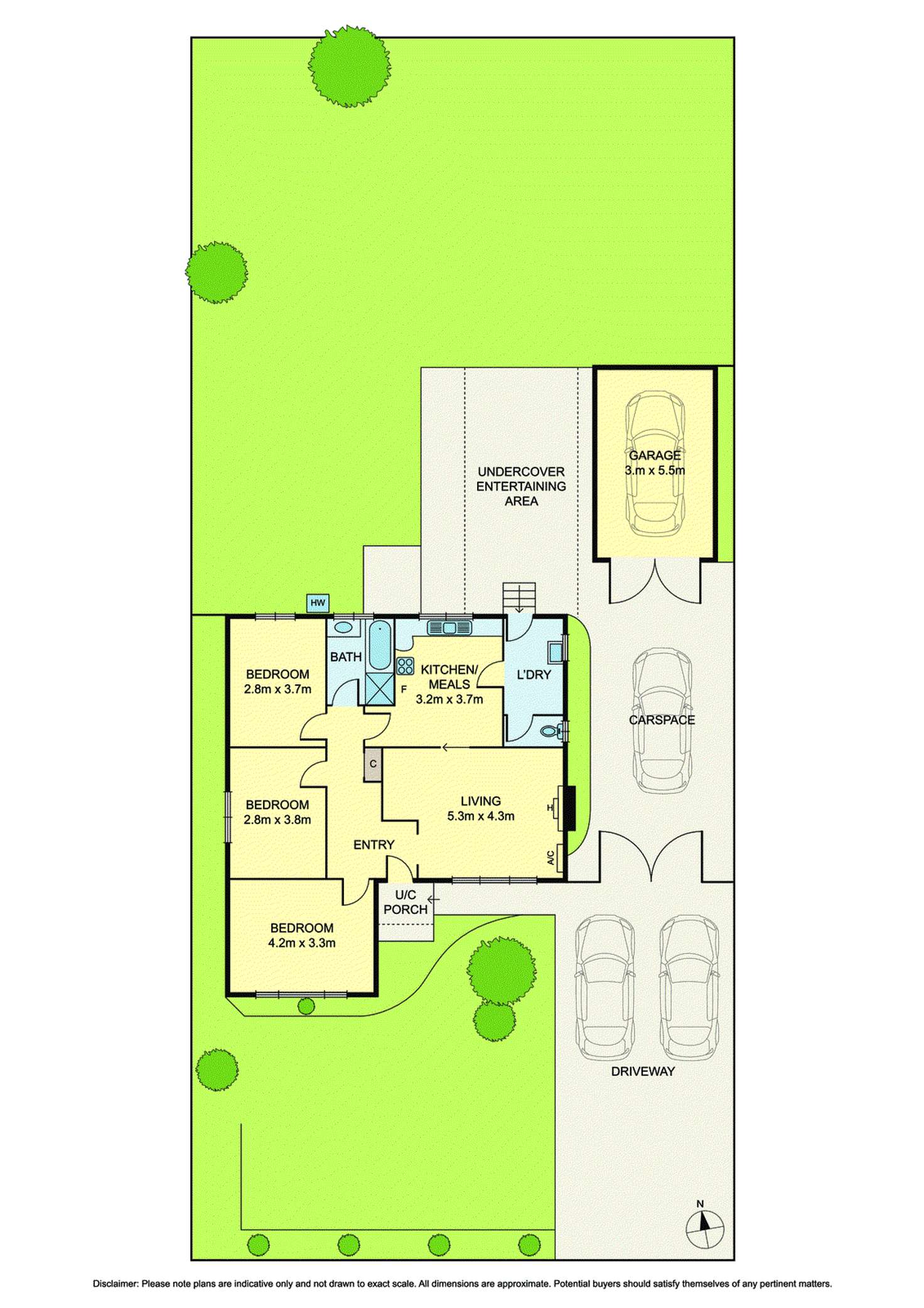Floorplan of Homely house listing, 36 Toogoods Rise, Box Hill North VIC 3129