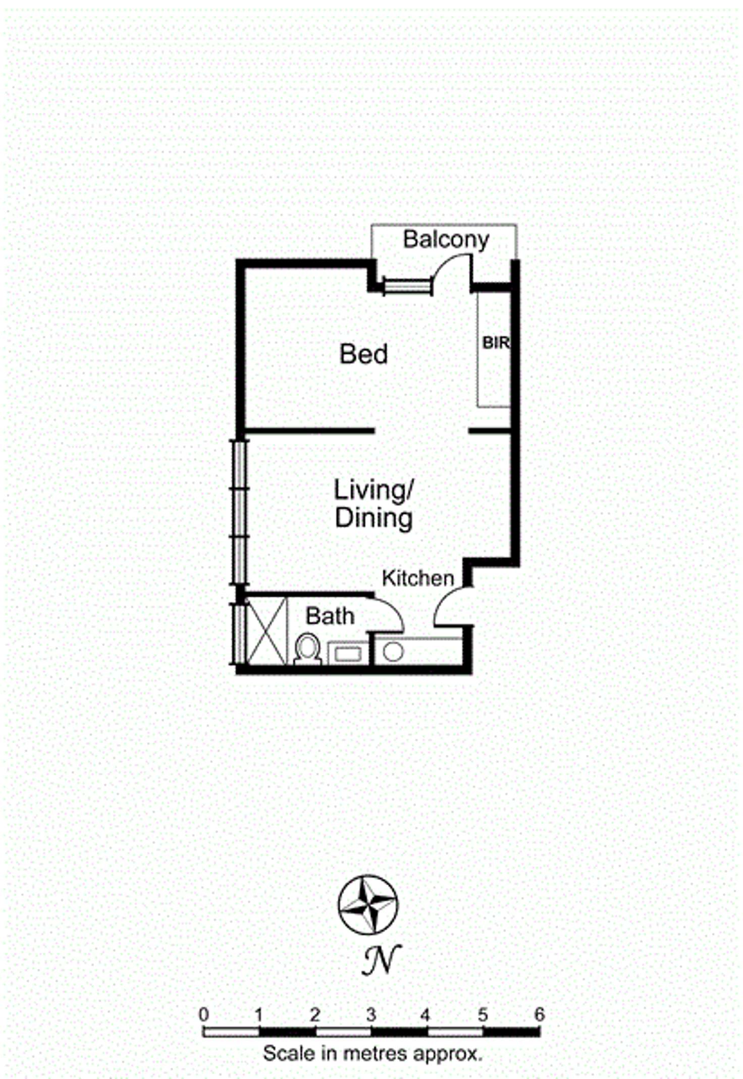 Floorplan of Homely apartment listing, 13/405 Dandenong Road, Armadale VIC 3143