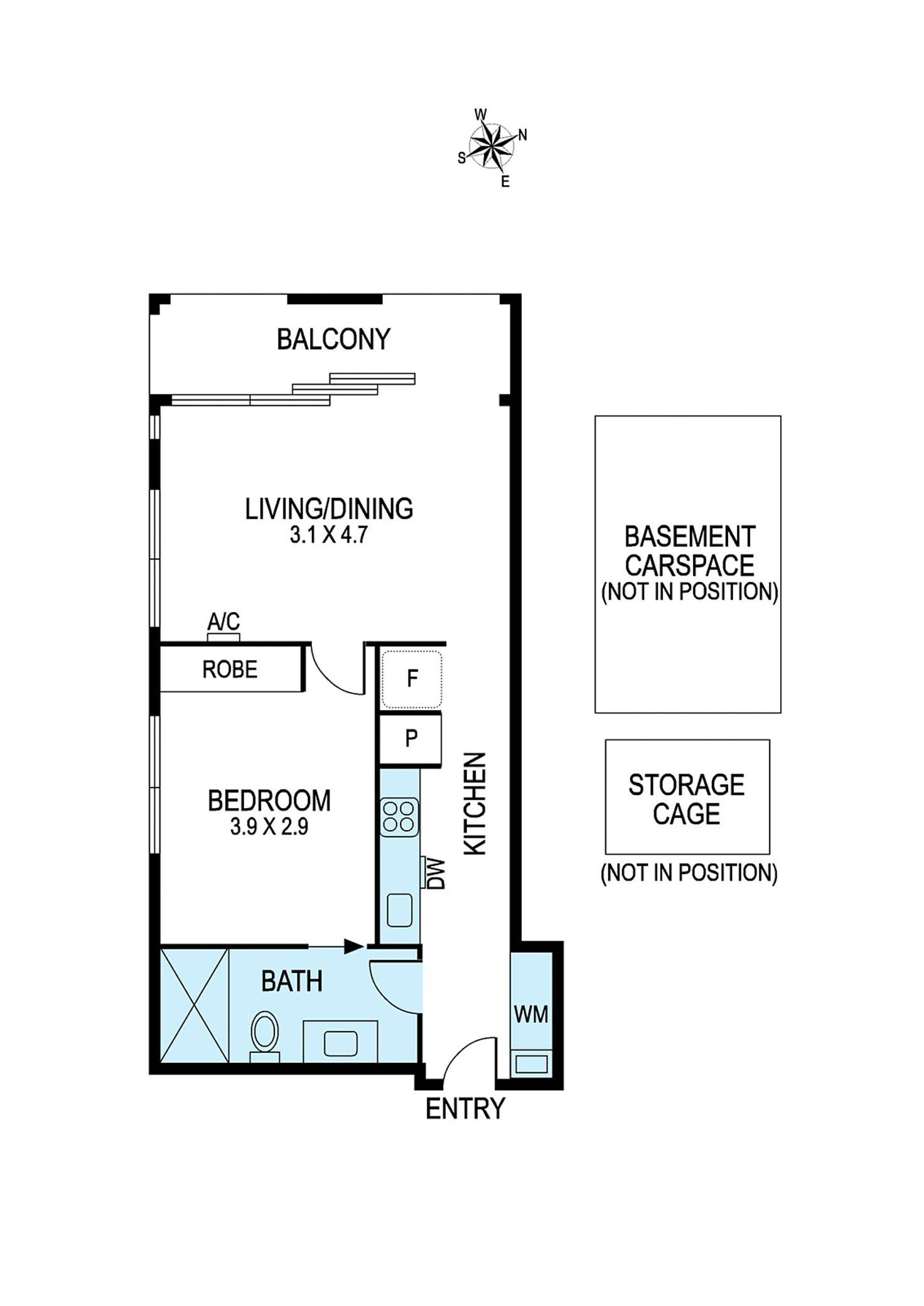 Floorplan of Homely apartment listing, 131/150 East Boundary Road, Bentleigh East VIC 3165