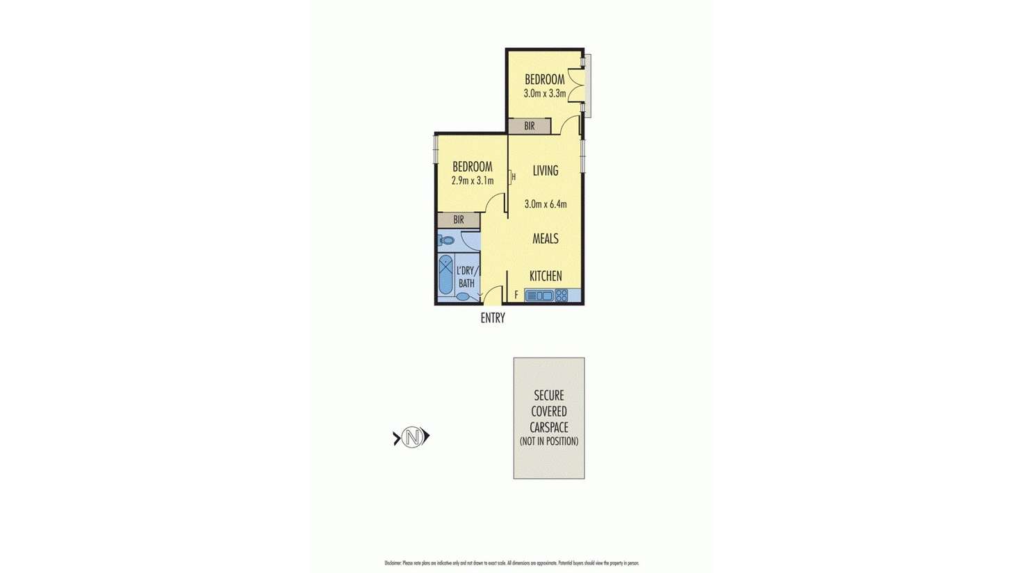 Floorplan of Homely apartment listing, 27/202 The Avenue, Parkville VIC 3052