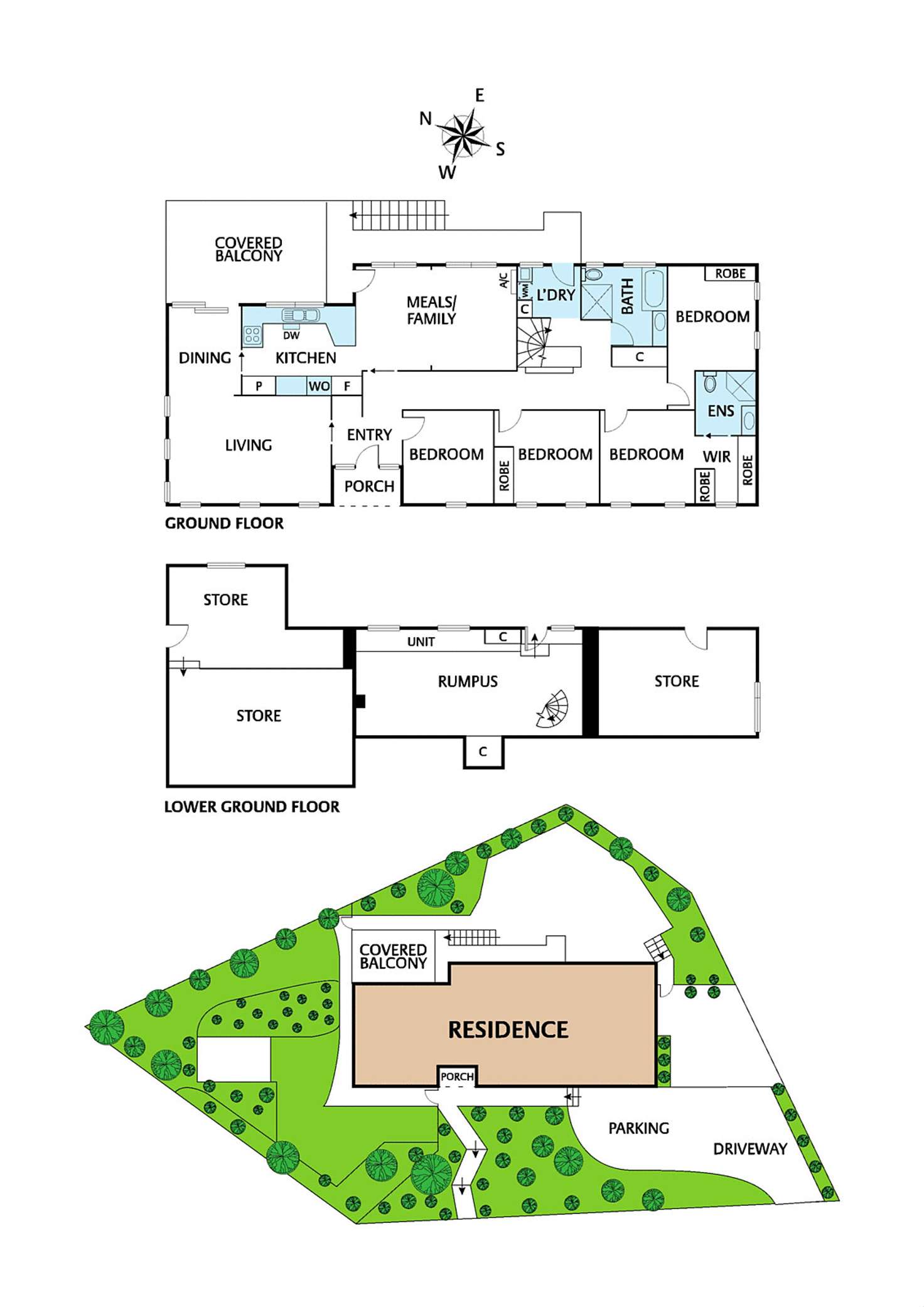 Floorplan of Homely house listing, 22-24 Woodland Grove, Briar Hill VIC 3088