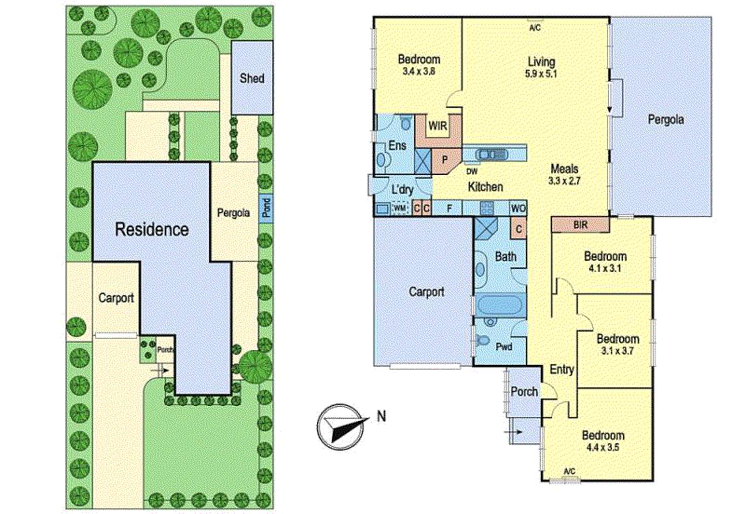 Floorplan of Homely house listing, 29 Morotai Parade, Heidelberg West VIC 3081