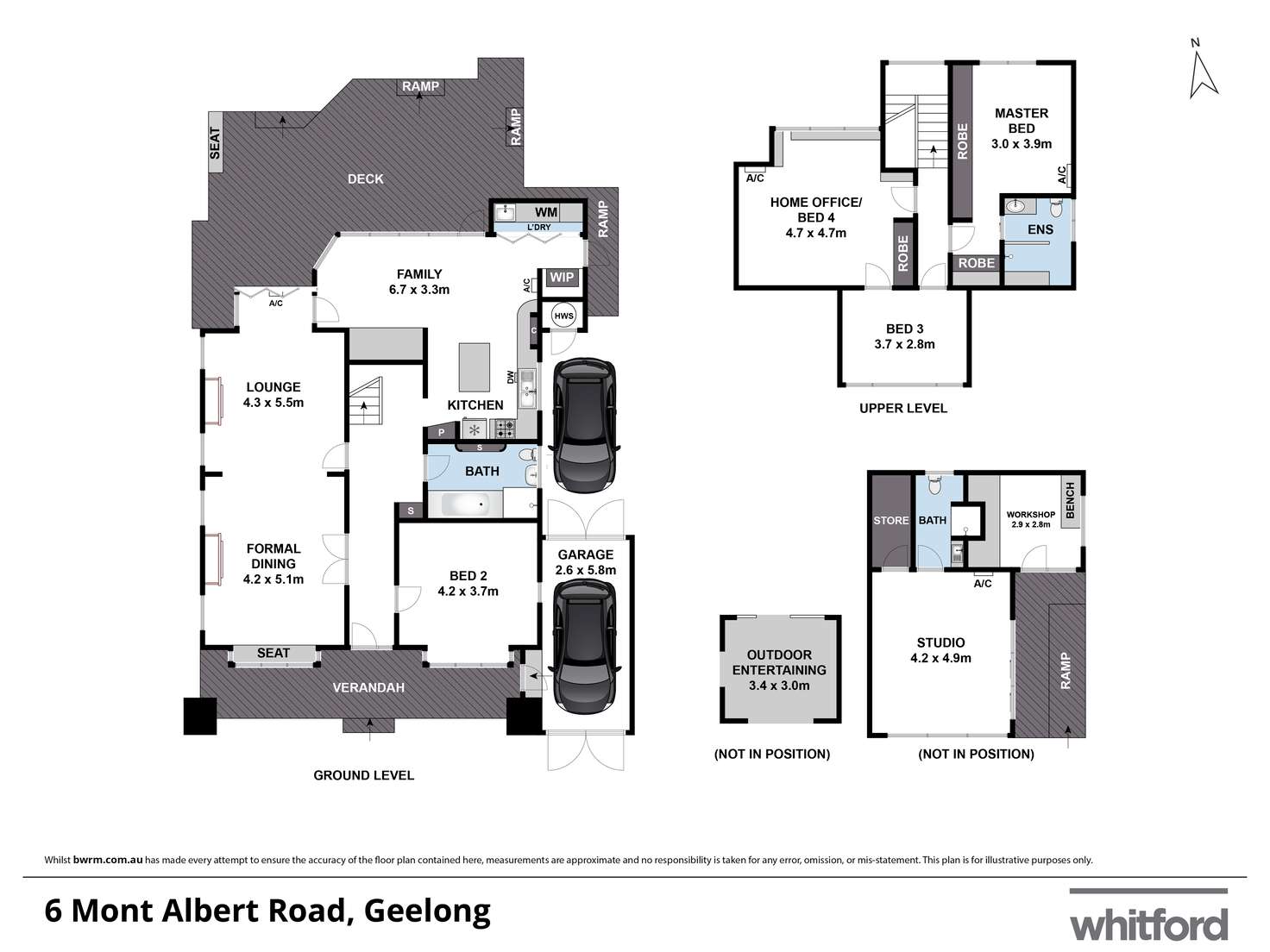 Floorplan of Homely house listing, 6 Mont Albert Road, Geelong VIC 3220