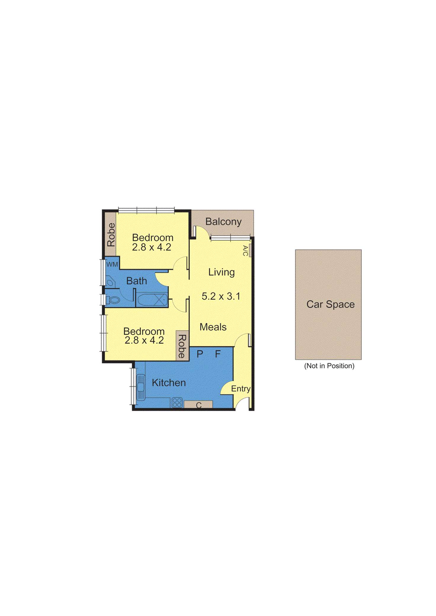 Floorplan of Homely apartment listing, 5/5 James Street, Glen Huntly VIC 3163