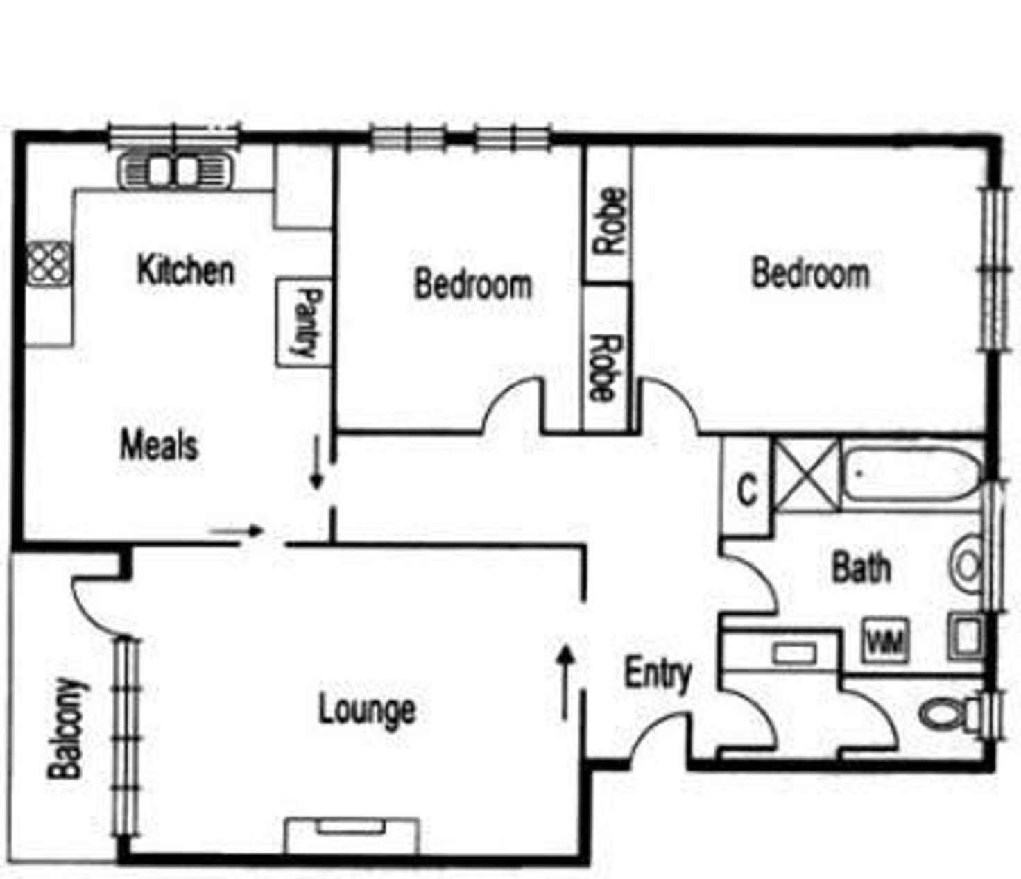 Floorplan of Homely apartment listing, 11/1015 Glenhuntly Road, Caulfield VIC 3162