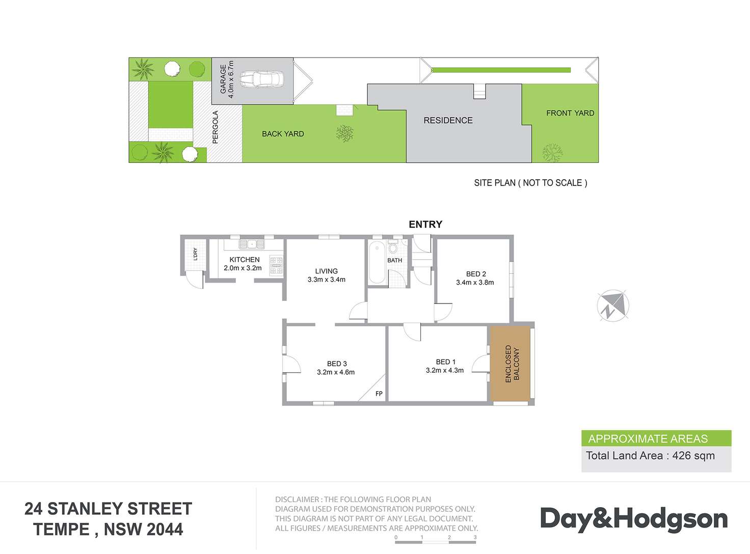 Floorplan of Homely house listing, 24 Stanley Street, Tempe NSW 2044