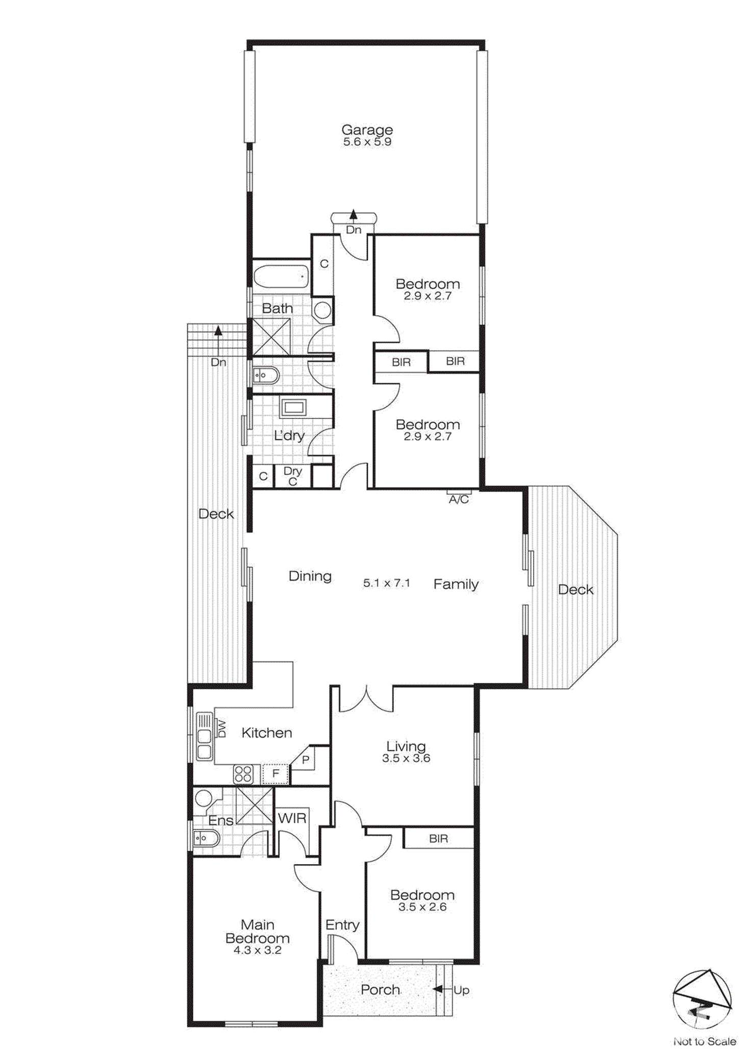 Floorplan of Homely house listing, 10 Redwood Court, Mount Helen VIC 3350