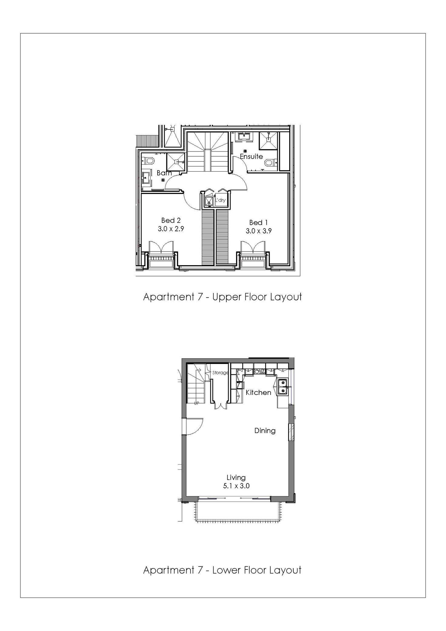 Floorplan of Homely apartment listing, 7/2 Seymour  Avenue, Armadale VIC 3143