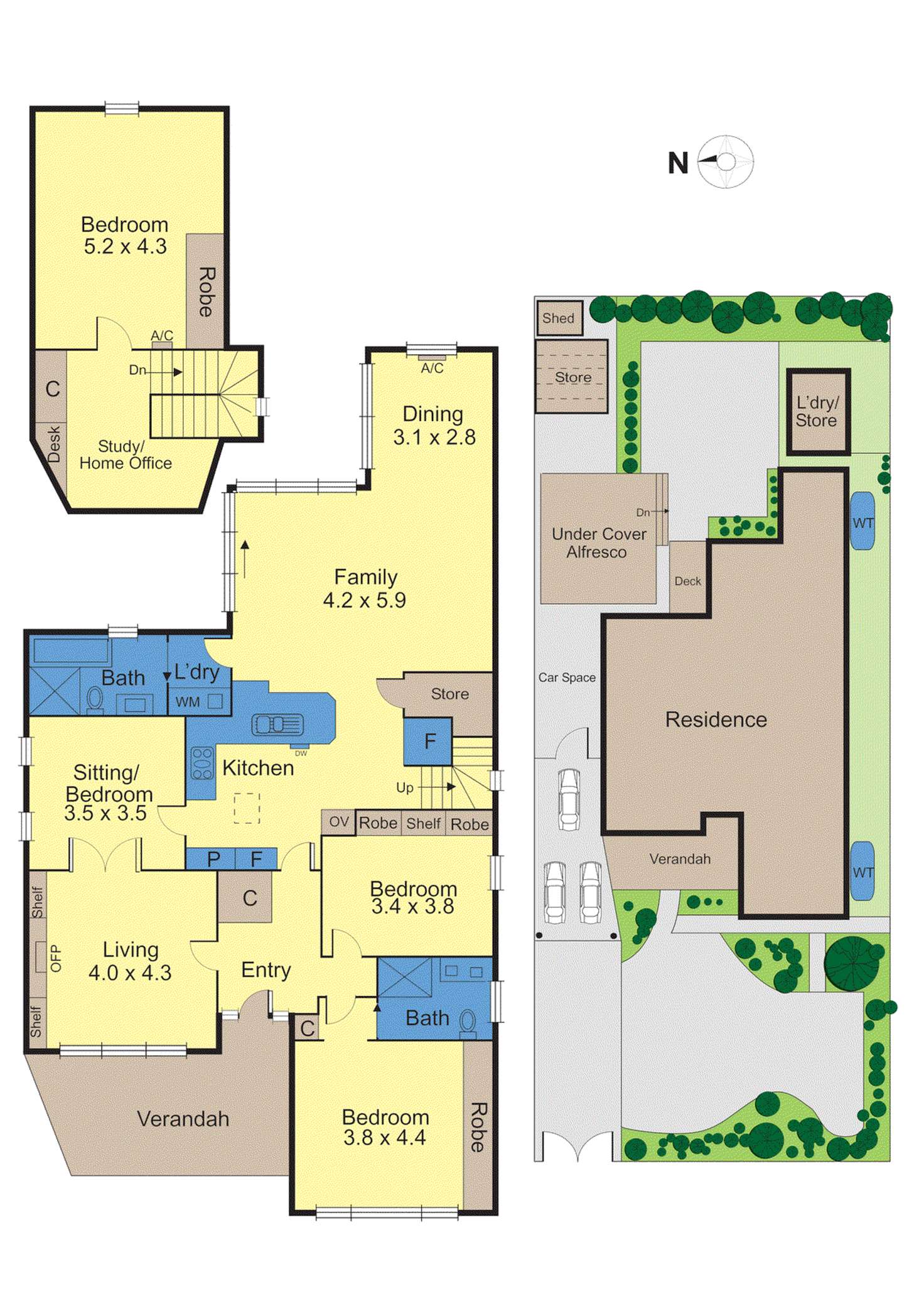 Floorplan of Homely house listing, 6 Kildare Street, Burwood VIC 3125
