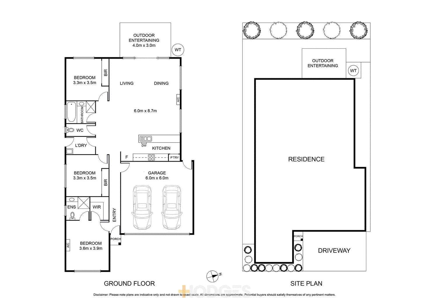 Floorplan of Homely house listing, 2/34 Weeroona Avenue, Hamlyn Heights VIC 3215