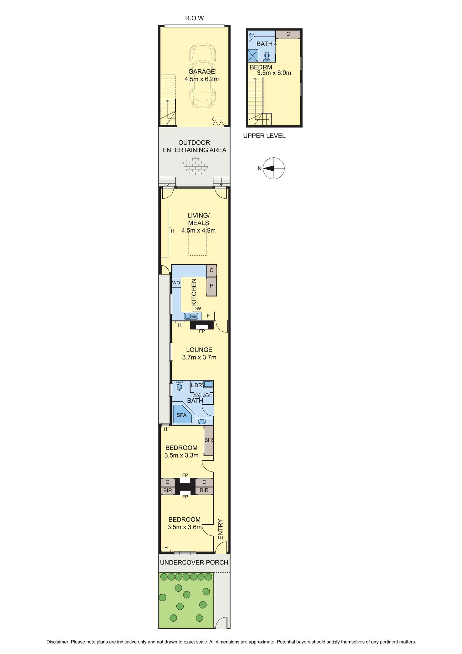 Floorplan of Homely house listing, 170 Amess Street, Carlton North VIC 3054