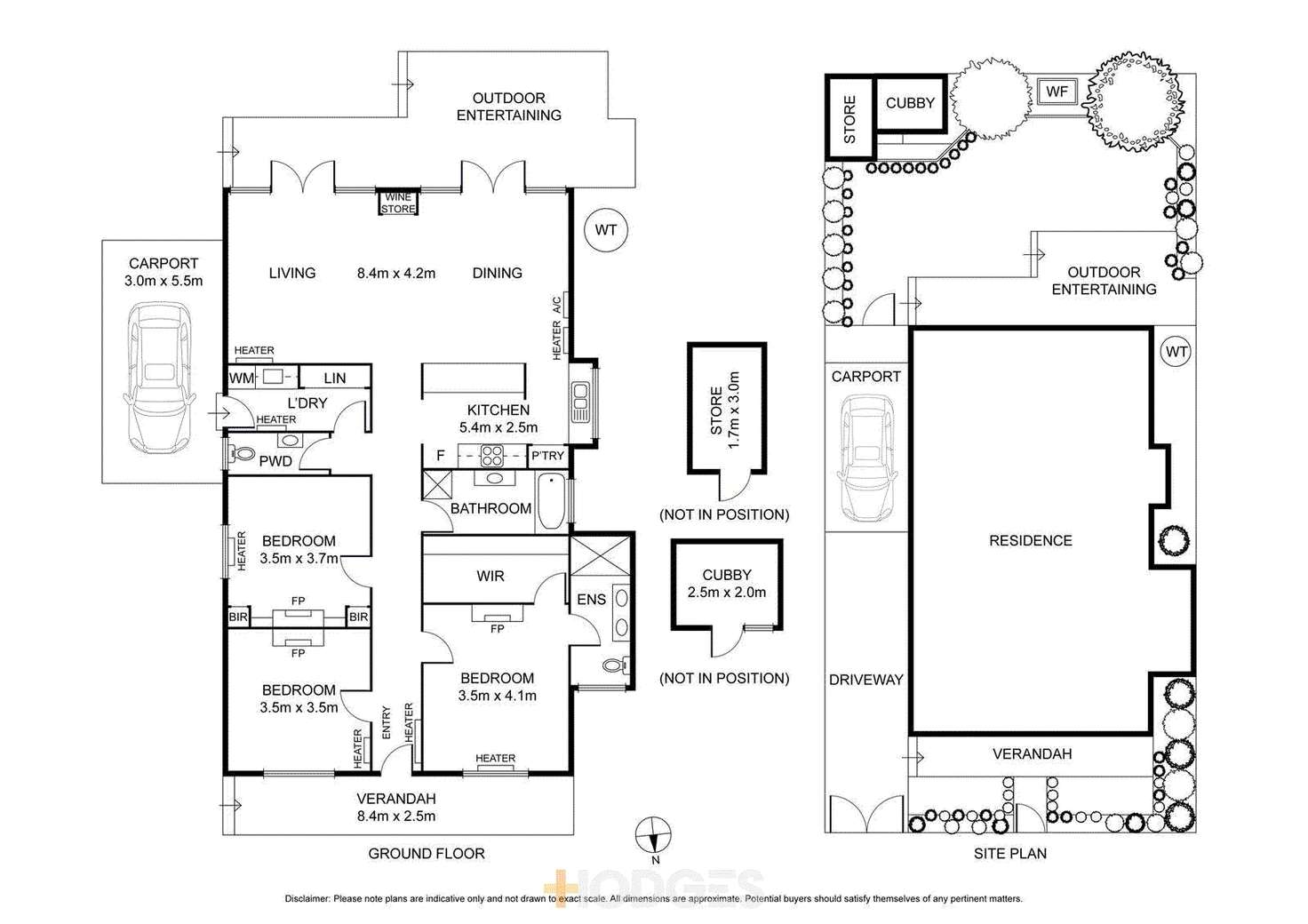 Floorplan of Homely house listing, 93 Weller Street, Geelong West VIC 3218