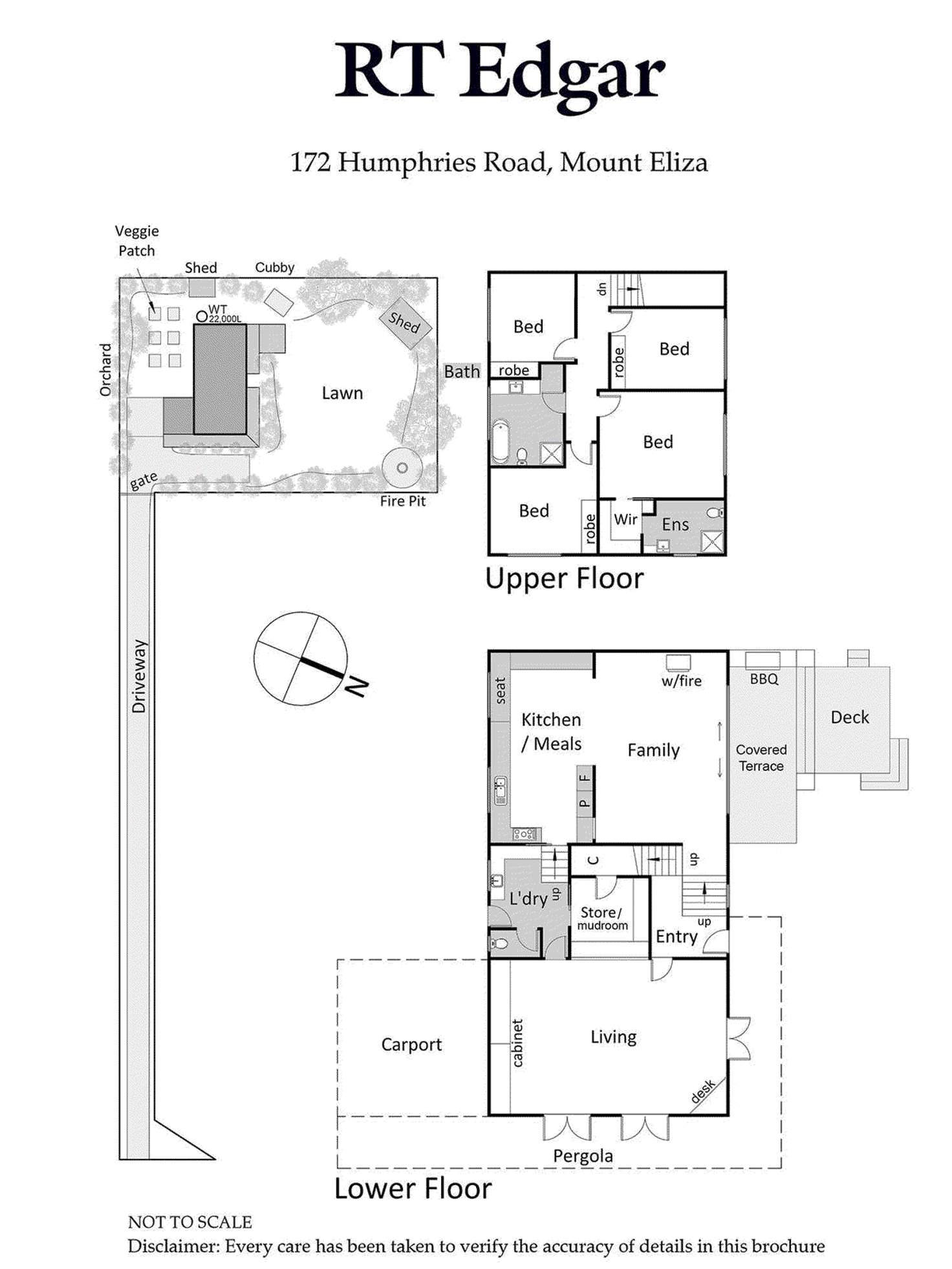 Floorplan of Homely house listing, 172 Humphries Road, Mount Eliza VIC 3930