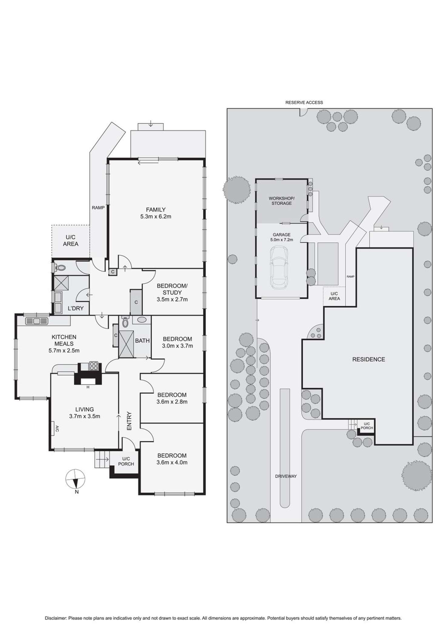 Floorplan of Homely house listing, 27 Emerald Street, Essendon West VIC 3040