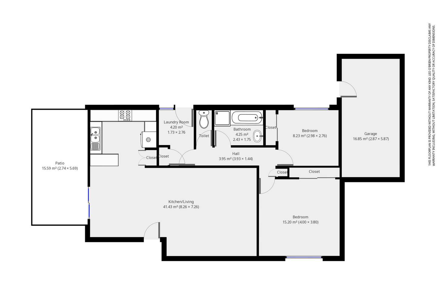 Floorplan of Homely townhouse listing, 4/71-75 Stawell Street, Sale VIC 3850