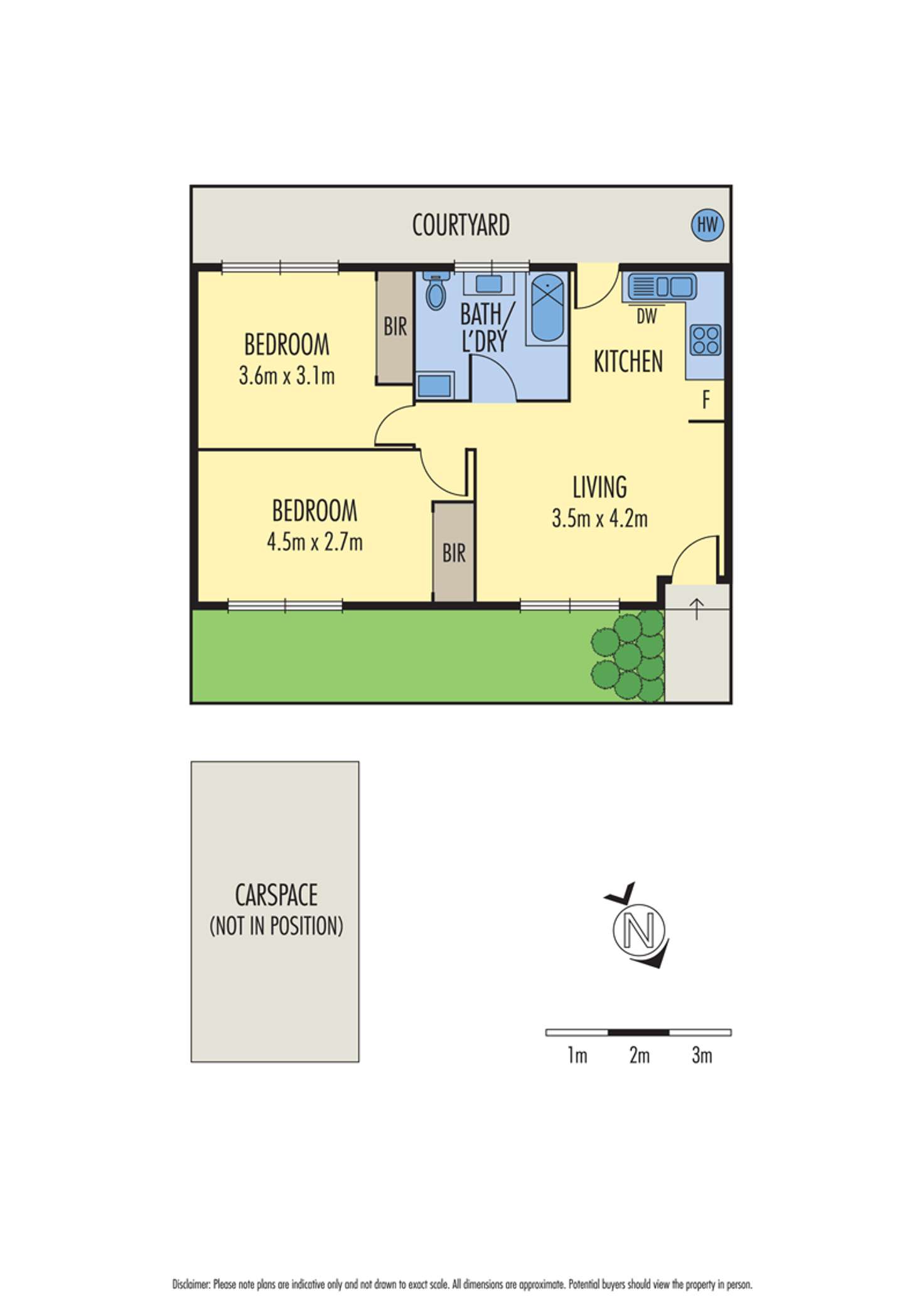 Floorplan of Homely unit listing, 8/146 Mitchell Street, Brunswick VIC 3056