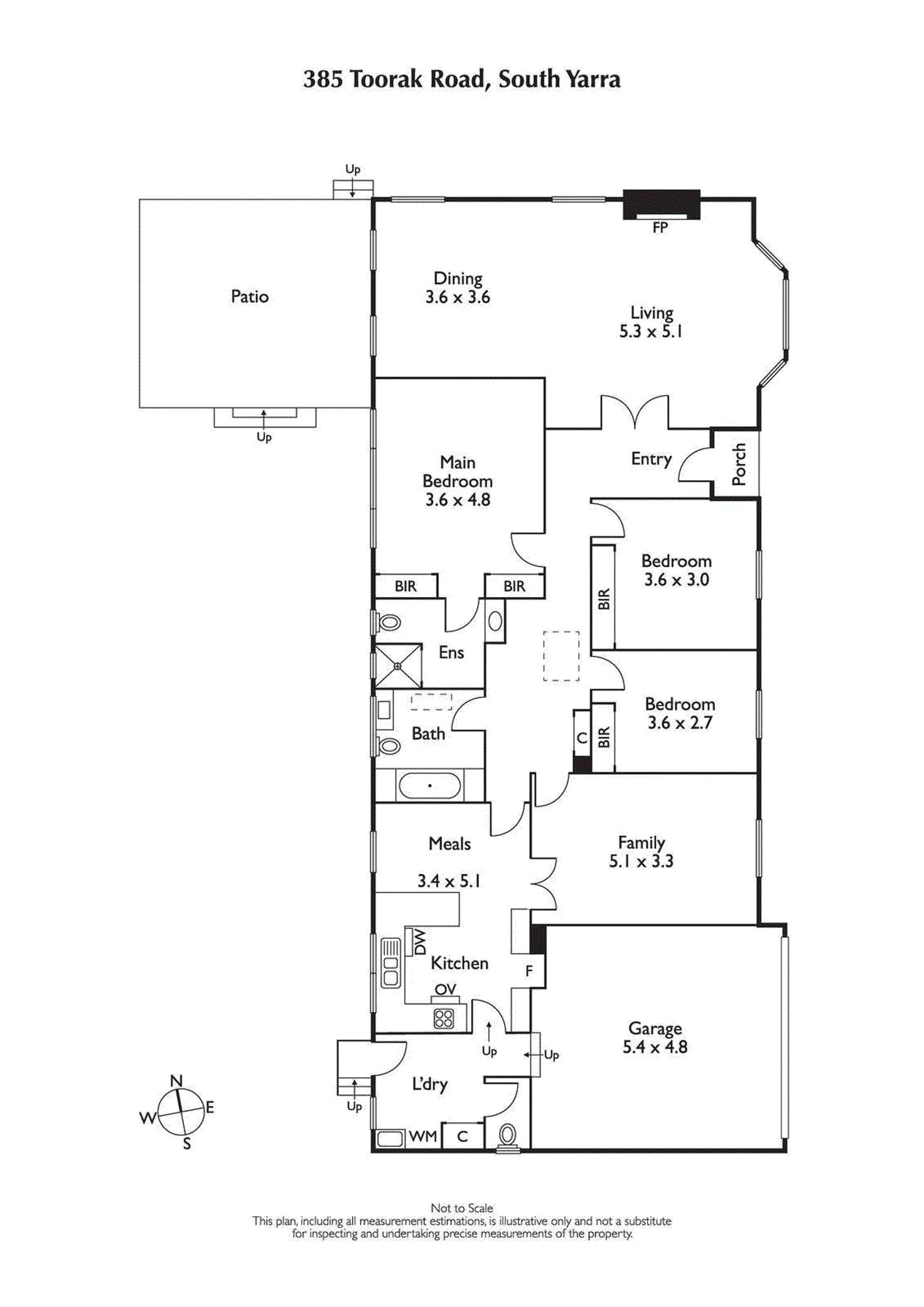 Floorplan of Homely house listing, 385 Toorak Road, South Yarra VIC 3141