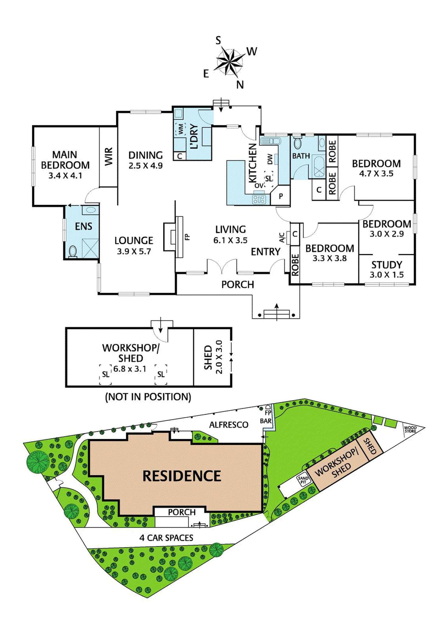 Floorplan of Homely house listing, 13 Almondsbury Court, Blackburn VIC 3130