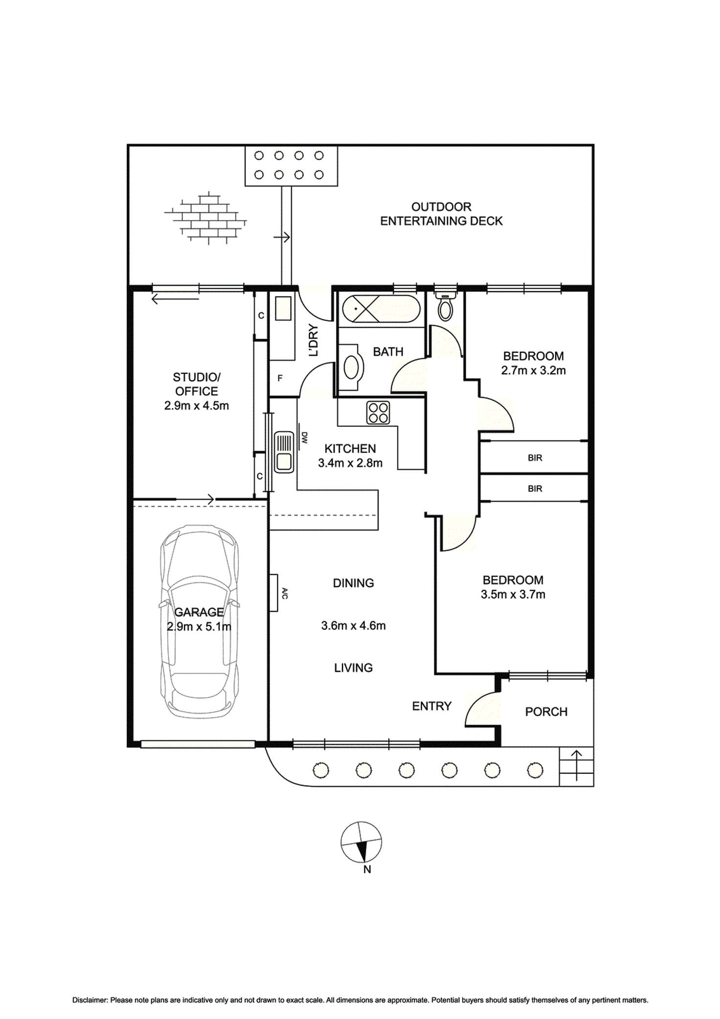 Floorplan of Homely unit listing, 10/1-6 Chaprowe Court, Cheltenham VIC 3192