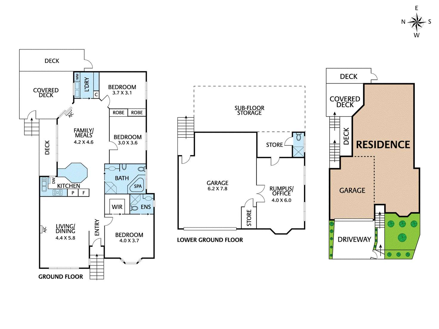 Floorplan of Homely townhouse listing, 20 Balwyn Road, Bulleen VIC 3105