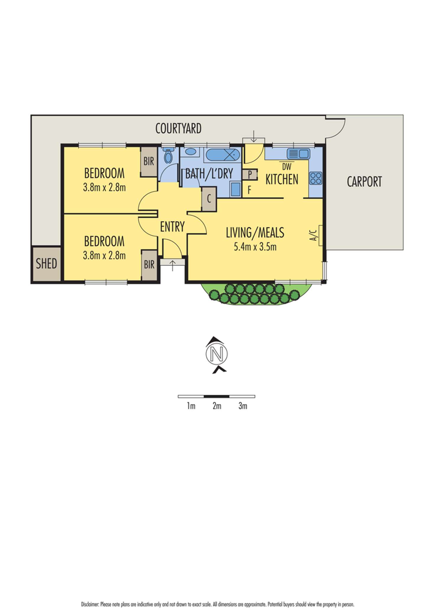 Floorplan of Homely unit listing, 7/2 Waxman Parade, Brunswick West VIC 3055