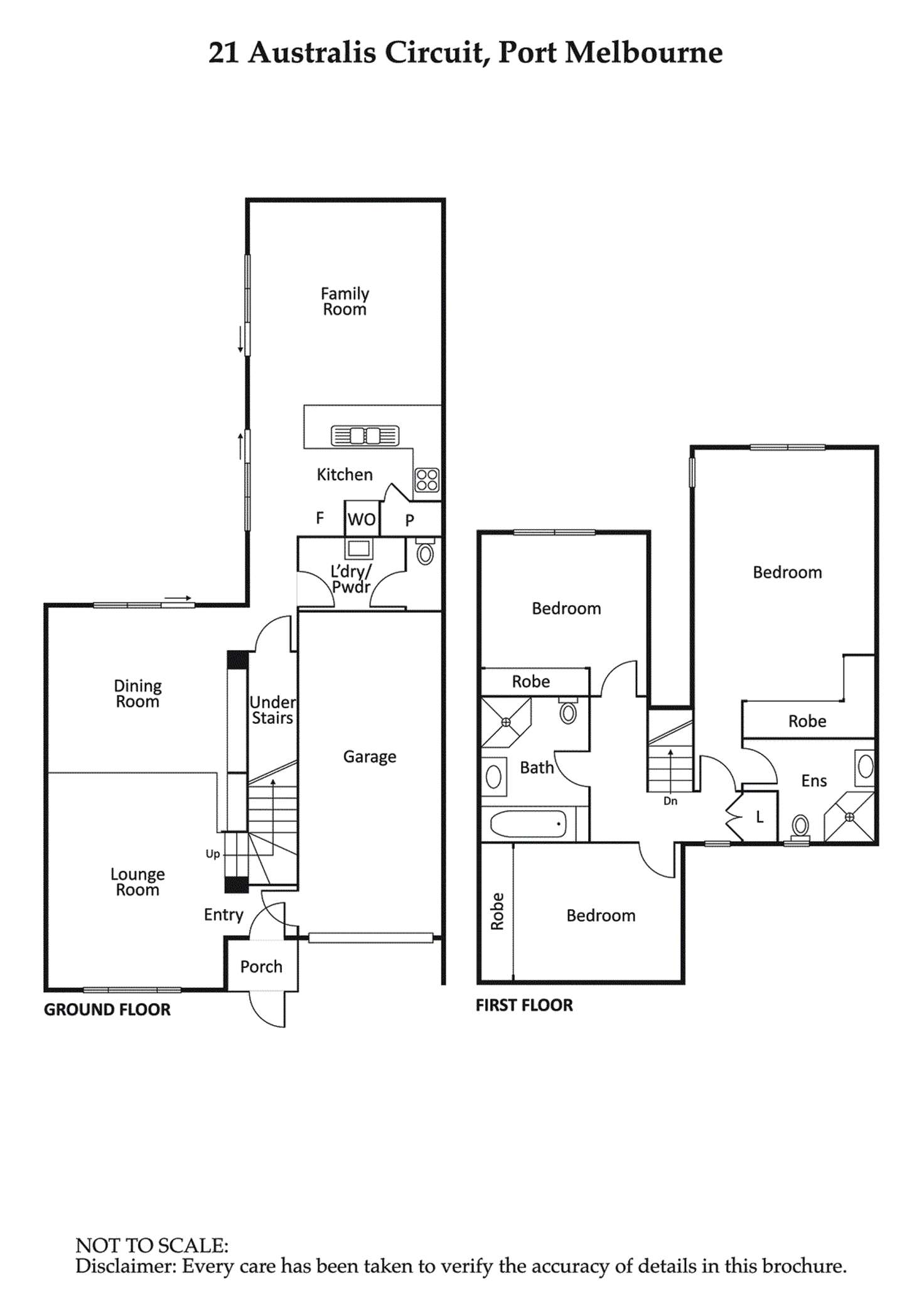 Floorplan of Homely house listing, 21 Australis Circuit, Port Melbourne VIC 3207