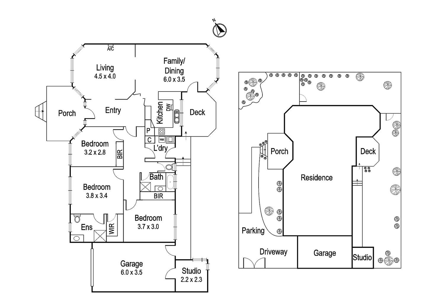 Floorplan of Homely unit listing, 2/355 Upper Heidelberg Road, Ivanhoe VIC 3079