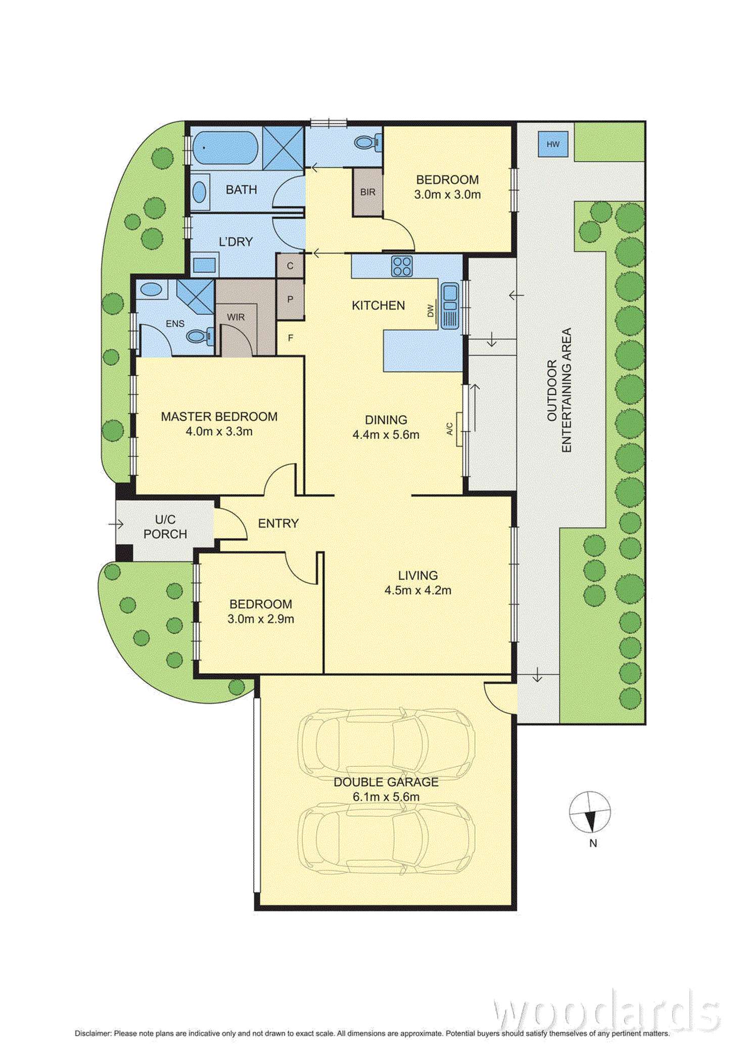 Floorplan of Homely unit listing, 2/42 Russell Crescent, Doncaster East VIC 3109