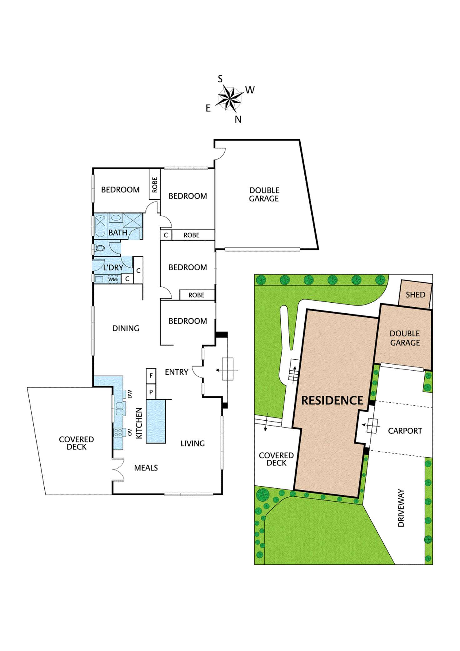 Floorplan of Homely house listing, 9 Jindalee Avenue, Yallambie VIC 3085