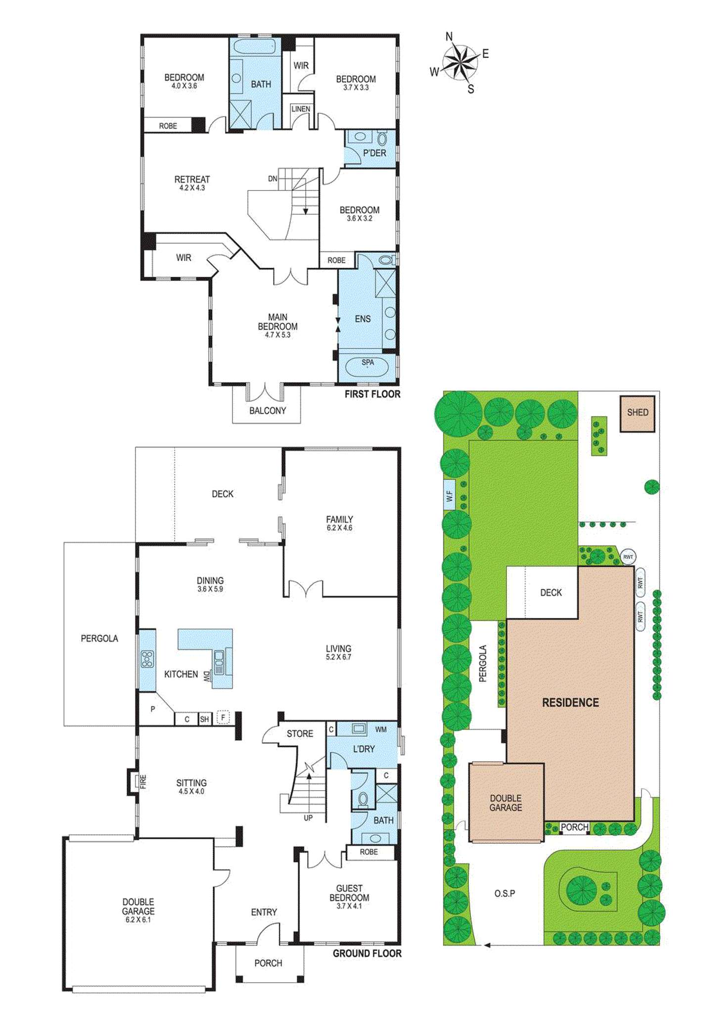 Floorplan of Homely house listing, 9 Birdwood Street, Bentleigh East VIC 3165