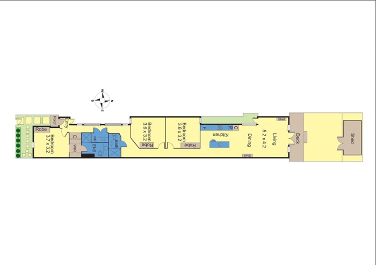 Floorplan of Homely house listing, 3 Allen Street, Hawthorn East VIC 3123