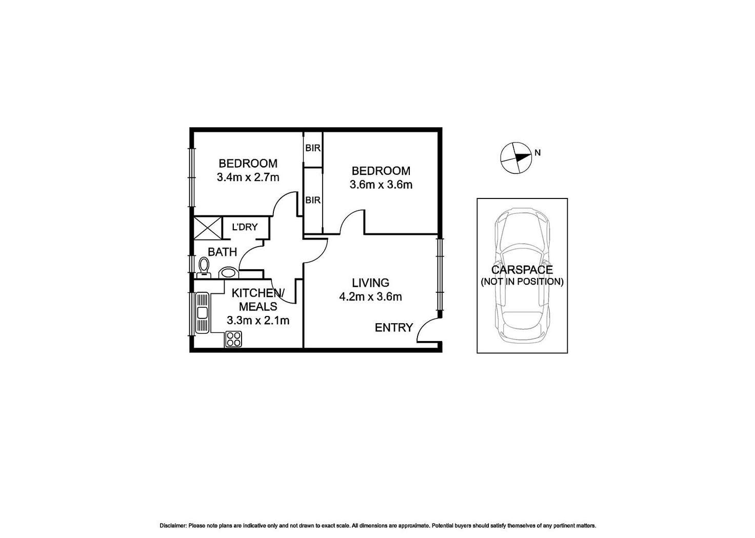 Floorplan of Homely apartment listing, 7/23 Carlisle Avenue, St Kilda East VIC 3183