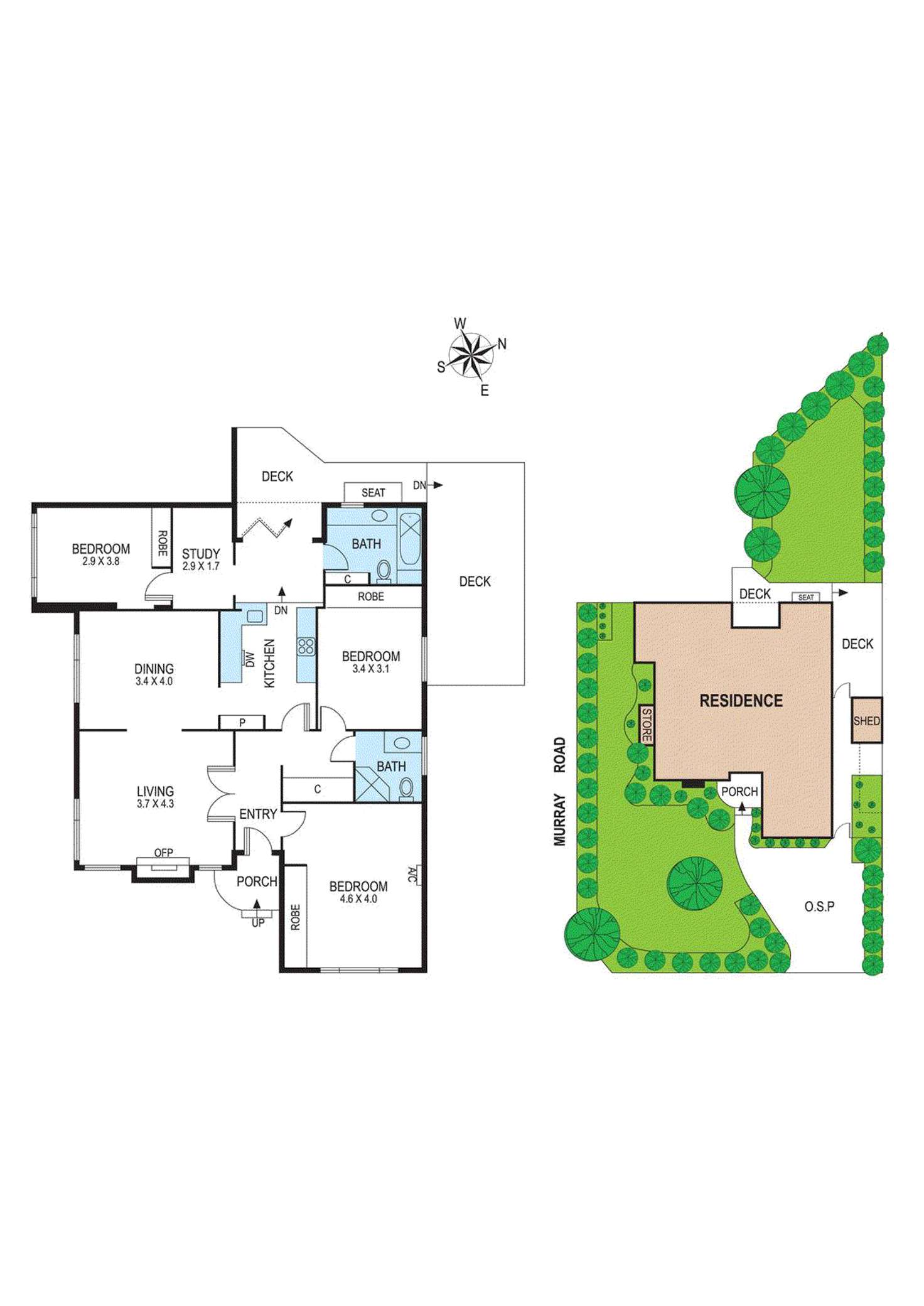 Floorplan of Homely house listing, 1 Queen Street, Ormond VIC 3204