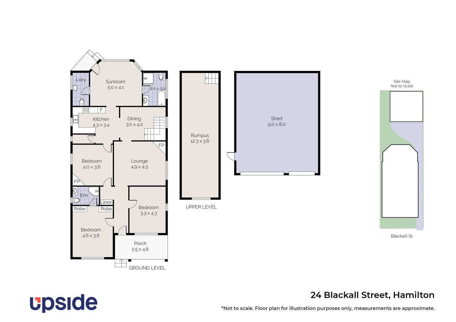 Floorplan of Homely house listing, 24 Blackall Street, Hamilton NSW 2303